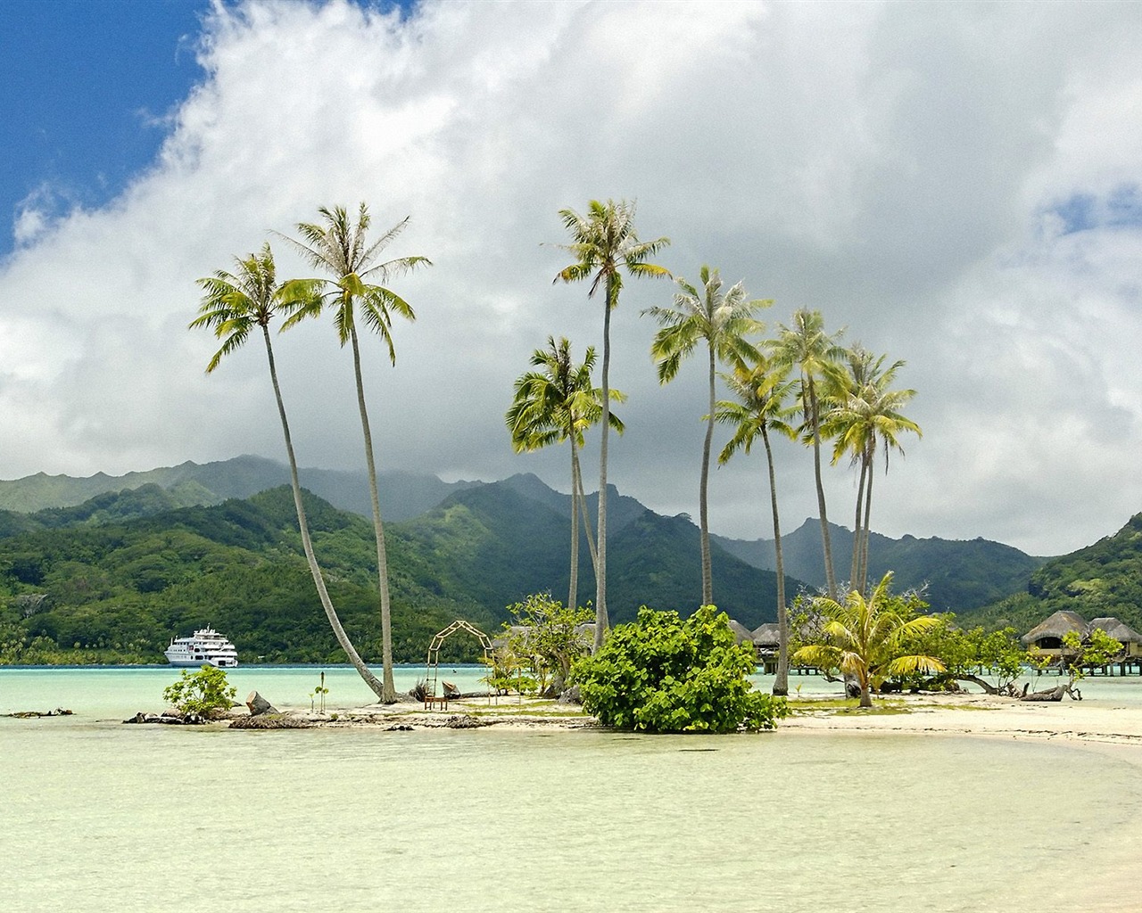 Fonds d'écran paysage de plage (7) #9 - 1280x1024