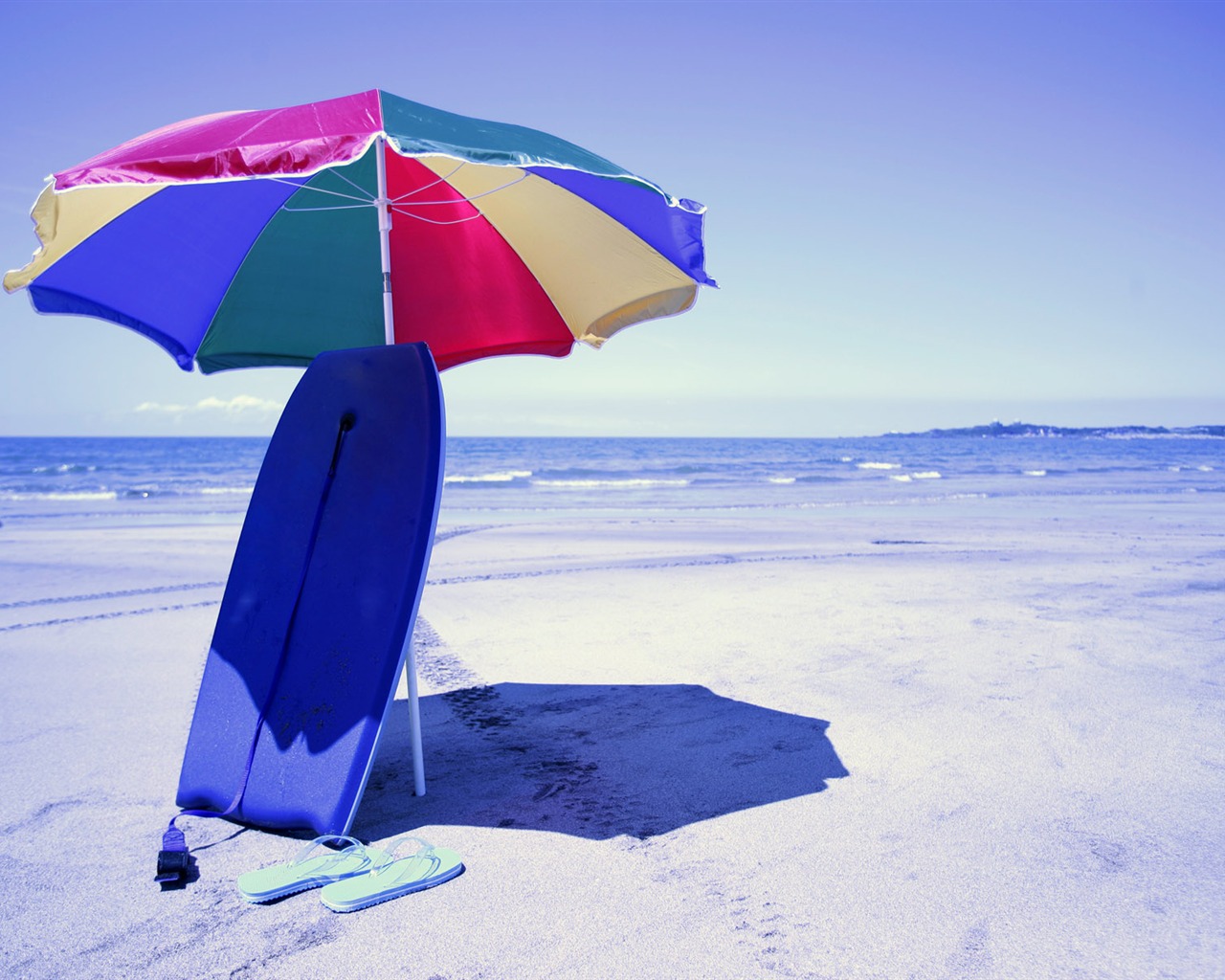 Beach foto tapety (1) #10 - 1280x1024