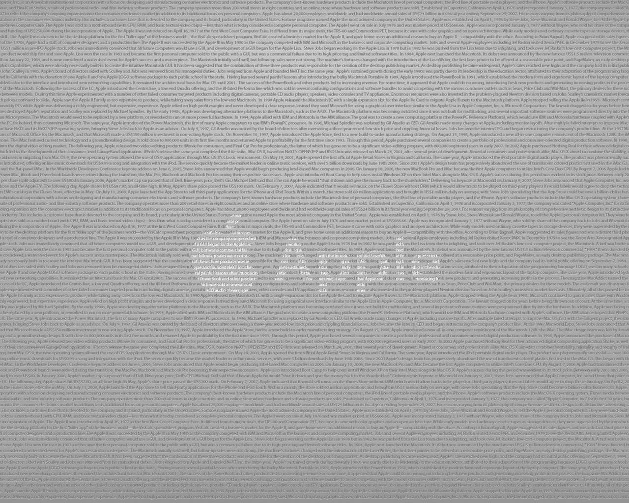 Apple主题壁纸专辑(31)5 - 1280x1024