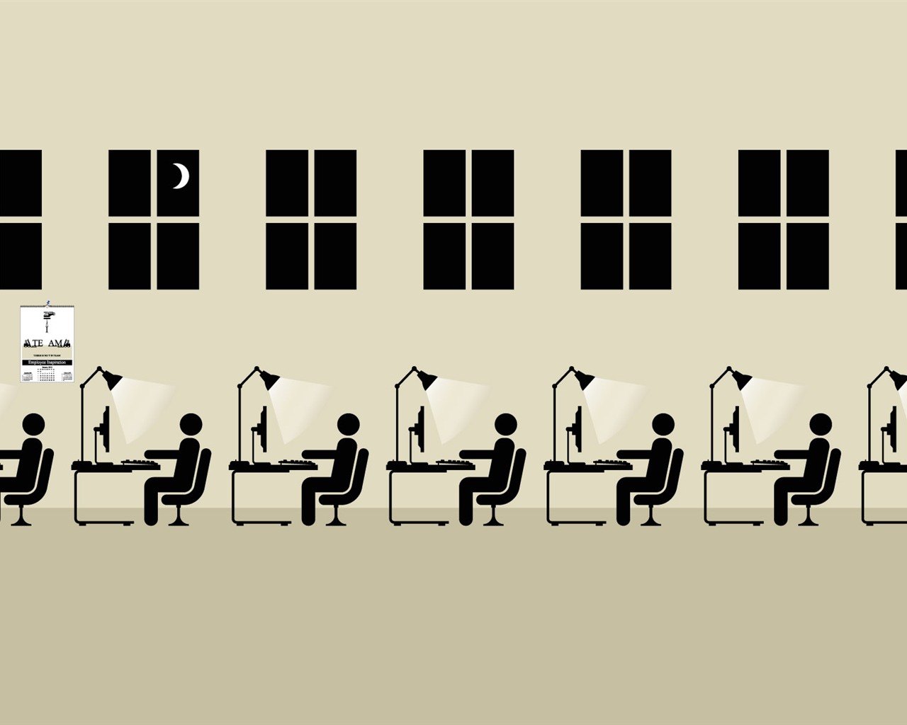 矢量Office 壁紙(一) #13 - 1280x1024