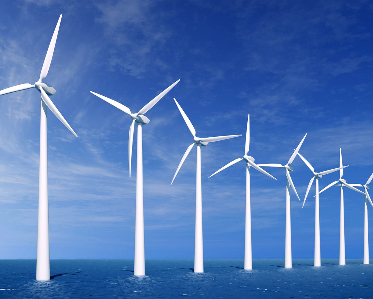 Wind Power wallpaper (2) #1 - 1280x1024