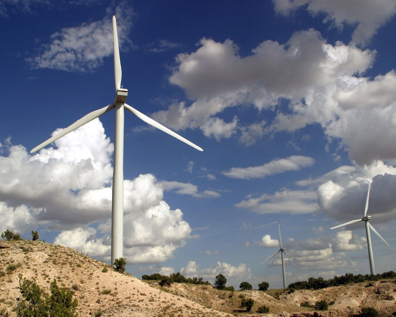 Wind Power Tapeten (2) #15 - 1280x1024