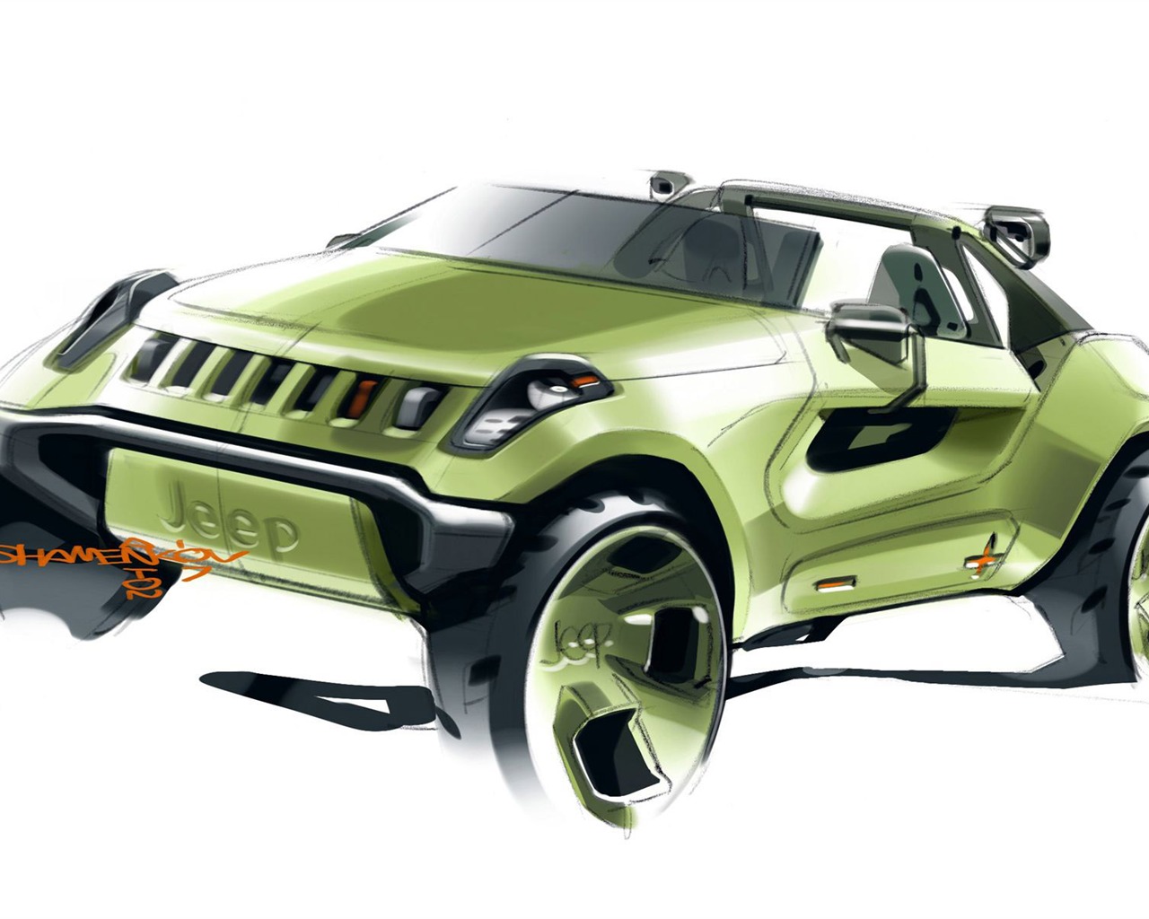Jeep wallpaper album (1) #15 - 1280x1024