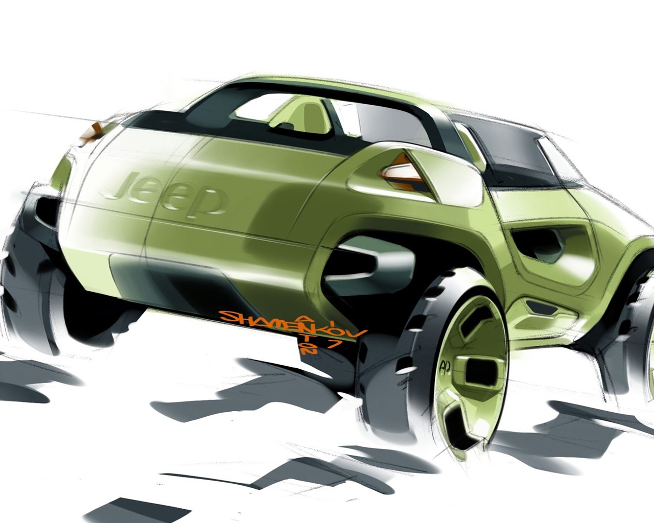 Jeep wallpaper album (1) #16 - 1280x1024