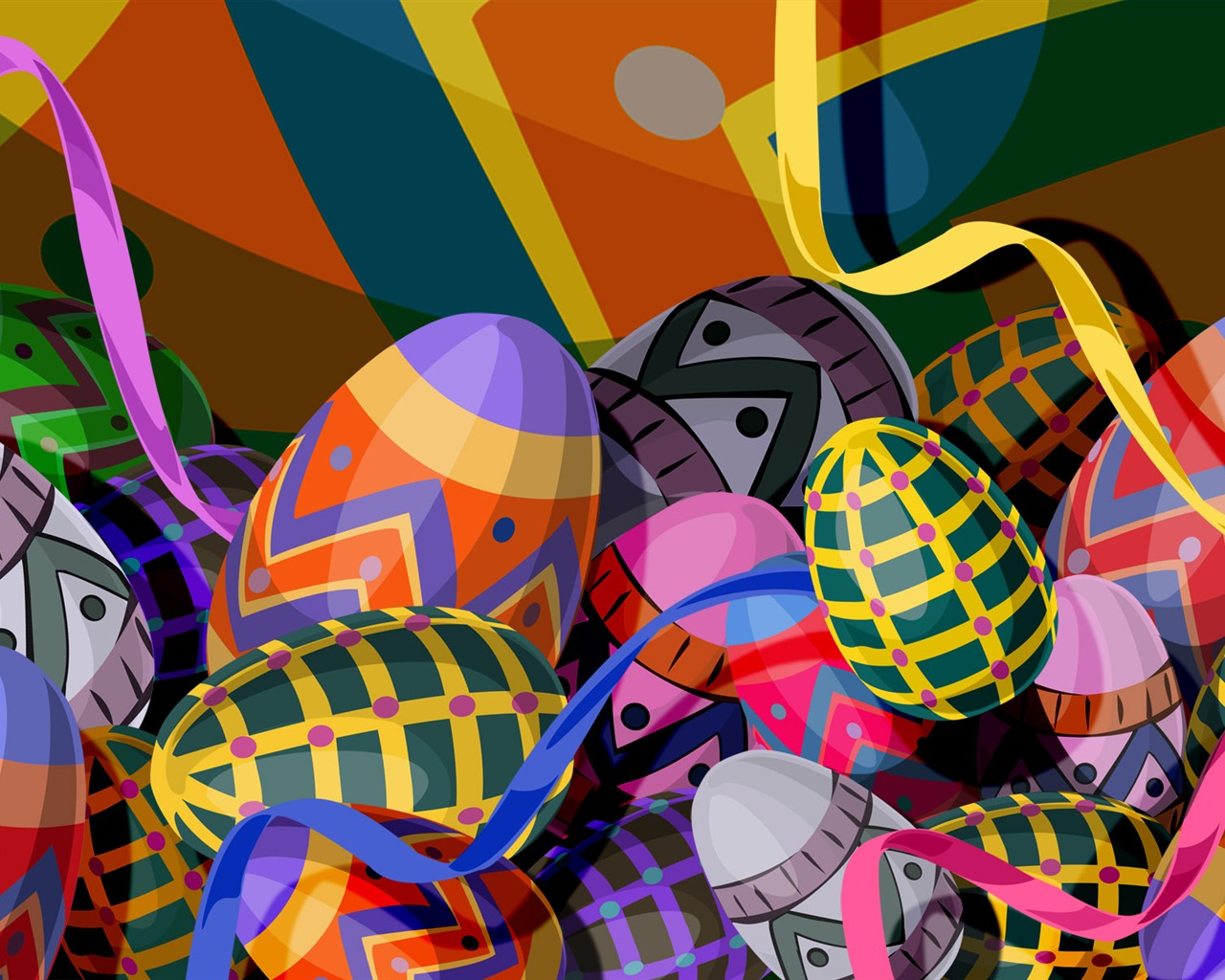 Vectorial de fondos de escritorio de la ilustración (1) #8 - 1280x1024