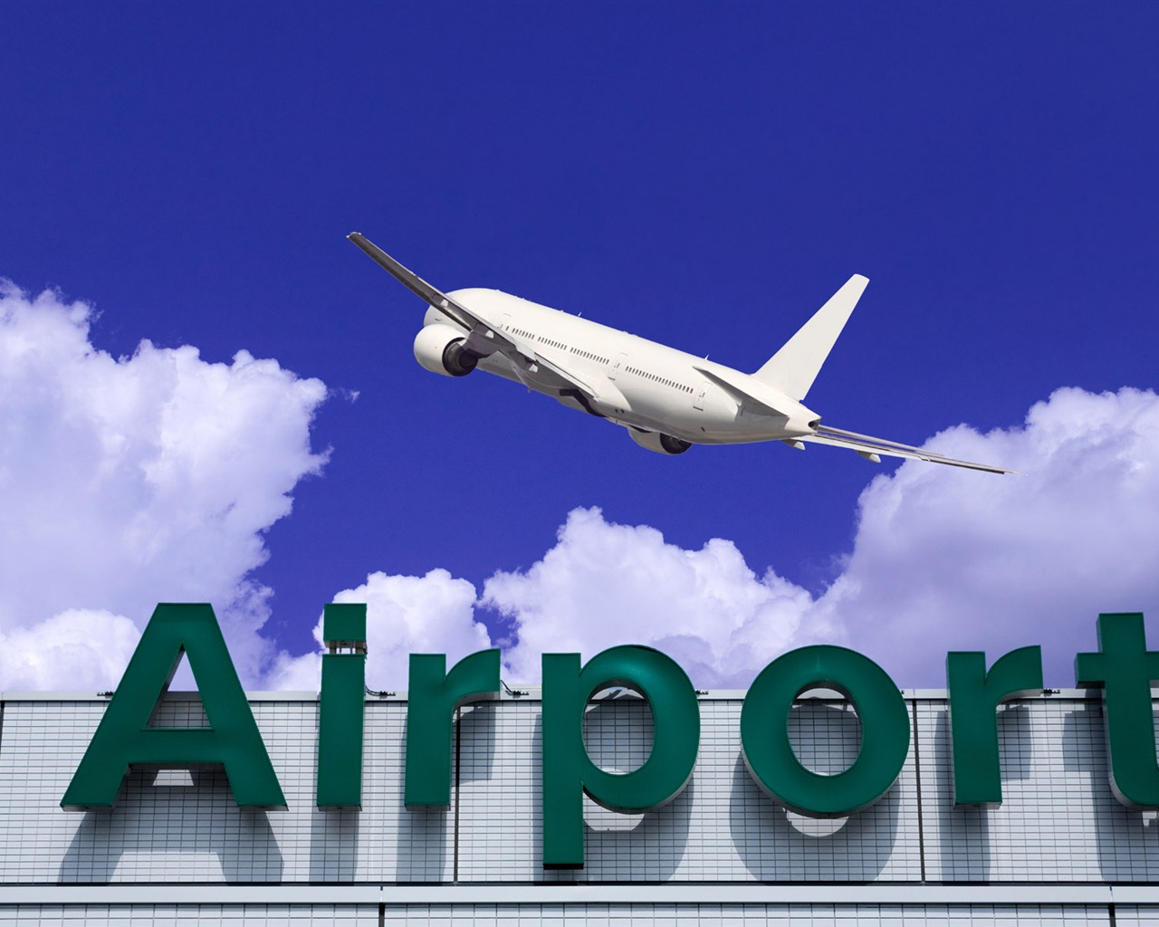 HD wallpaper civil aircraft photo (2) #20 - 1280x1024