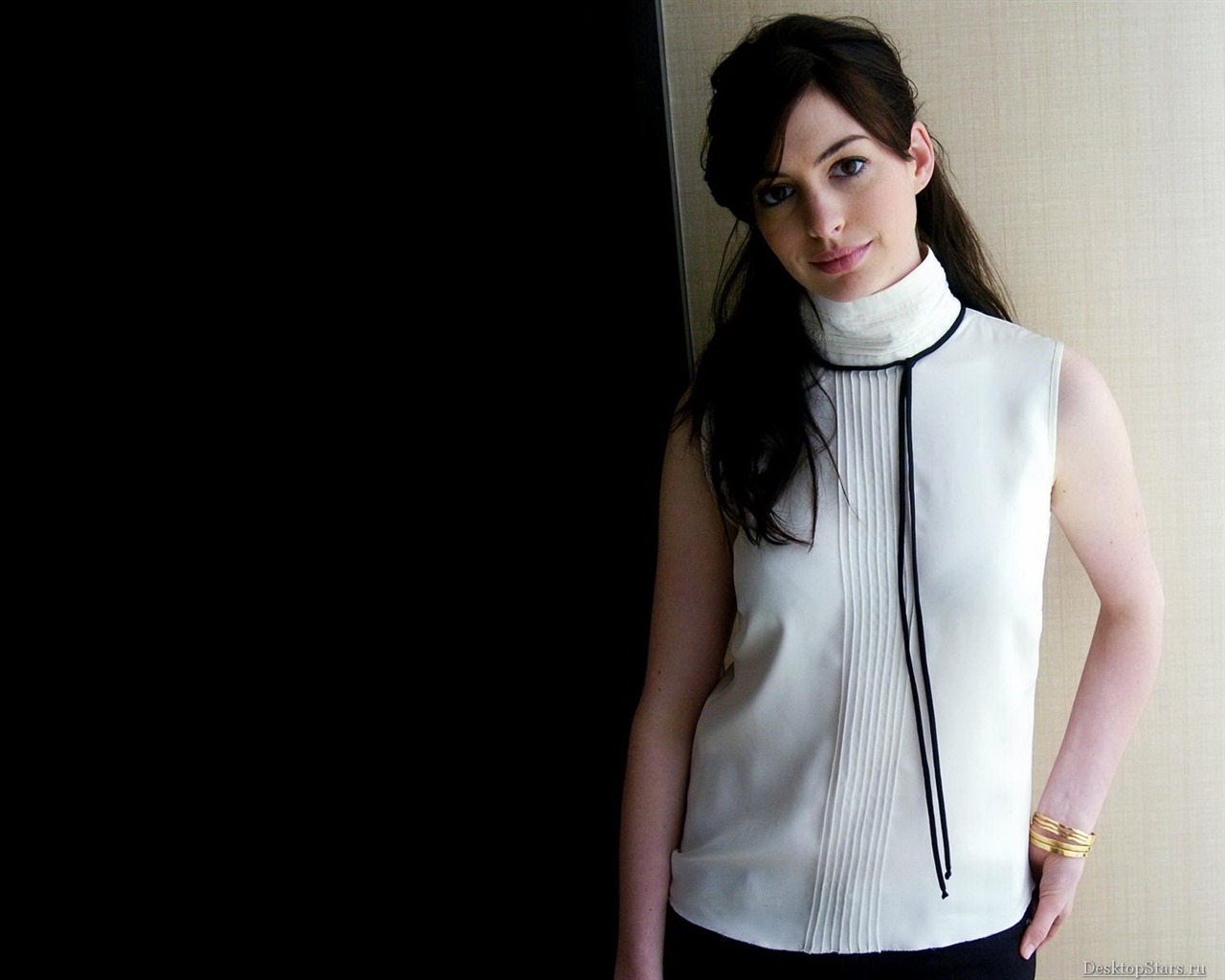Anne Hathaway krásnou tapetu (2) #5 - 1280x1024