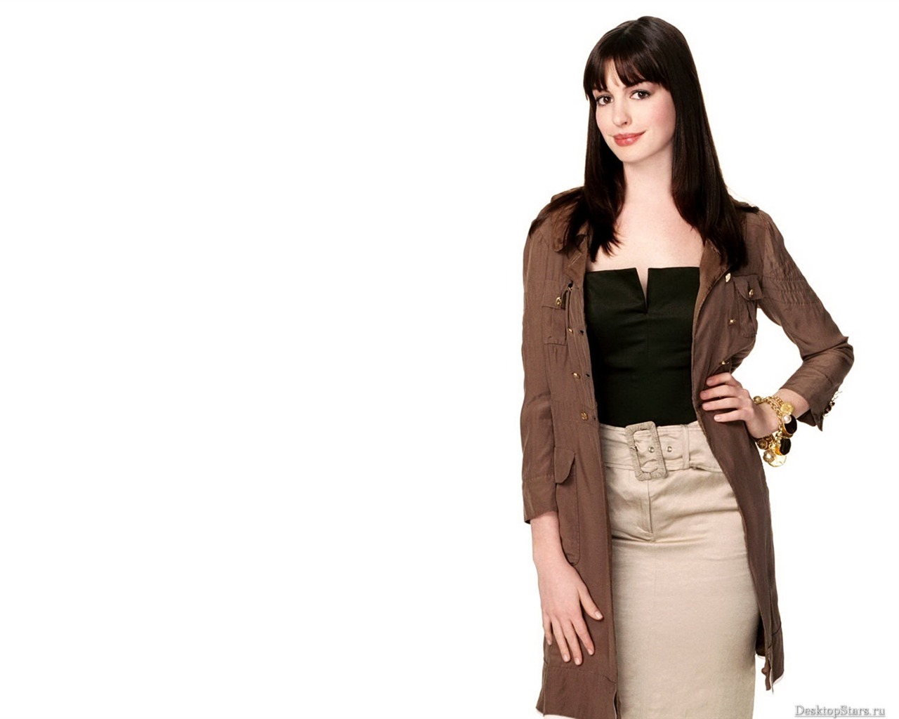 Anne Hathaway krásnou tapetu (2) #8 - 1280x1024