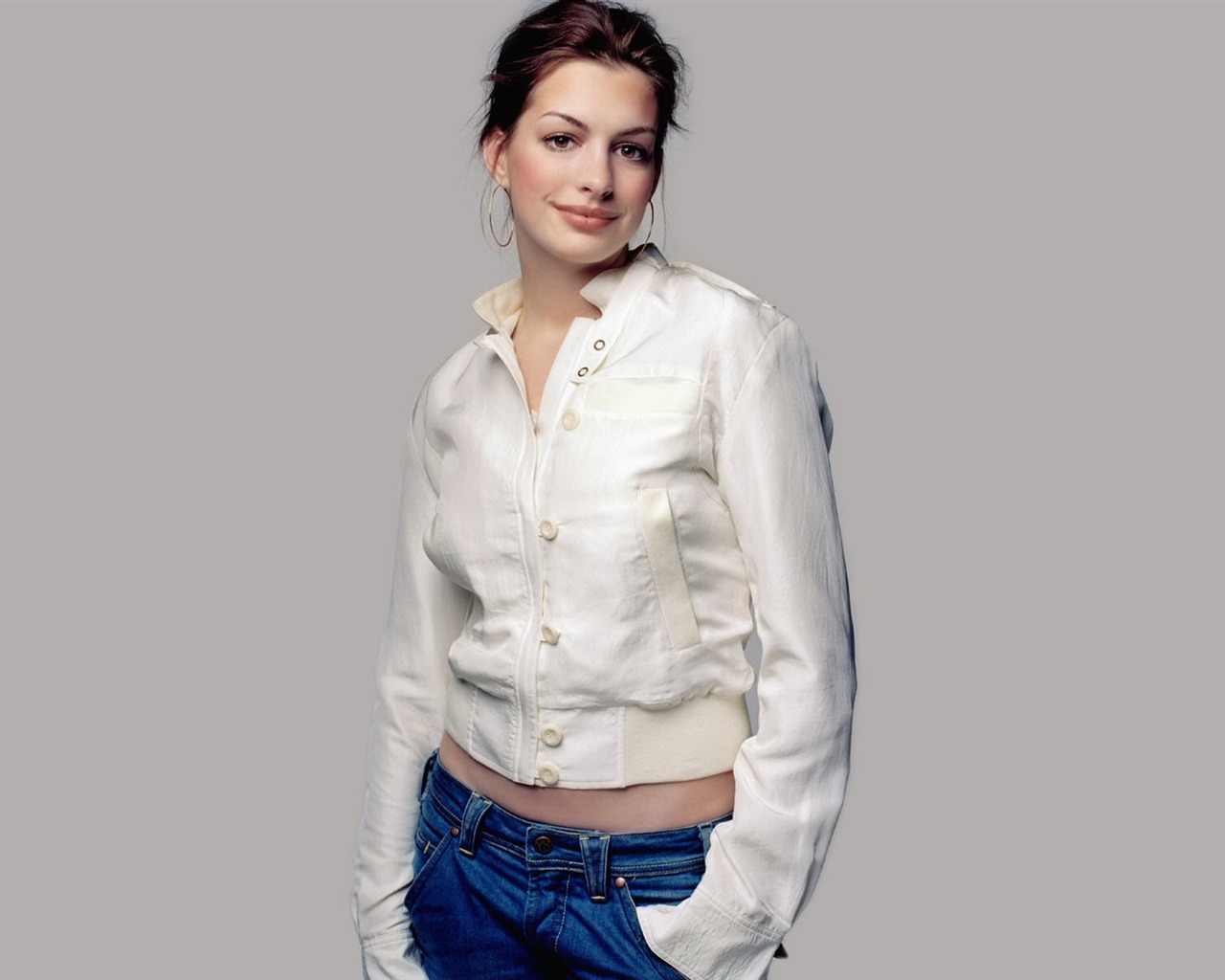 Anne Hathaway 安妮·海瑟薇 美女壁纸(二)15 - 1280x1024