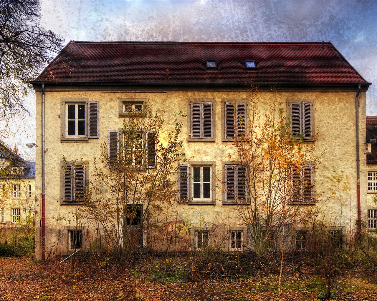 Město zřícenina HD tapety #17 - 1280x1024