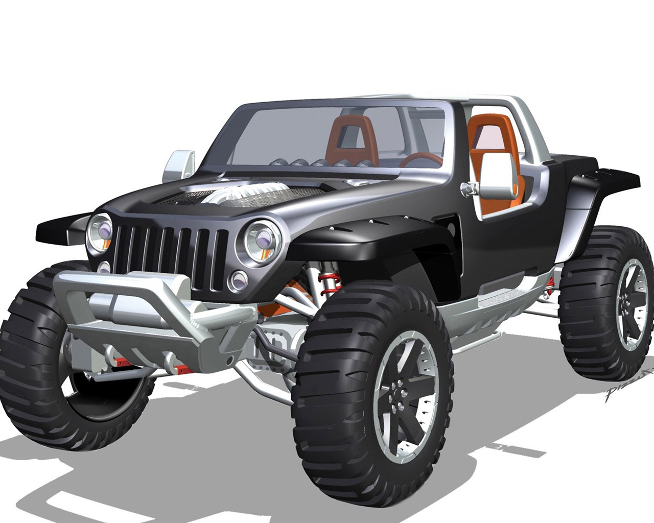 Jeep wallpaper album (2) #13 - 1280x1024
