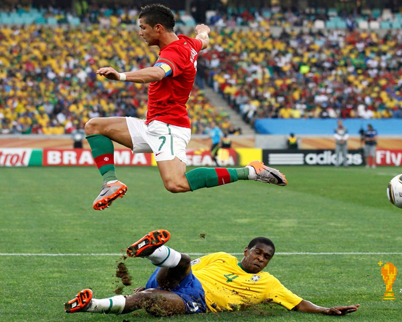 Sudáfrica la Copa Mundial de fondos de escritorio de serie (5) #8 - 1280x1024