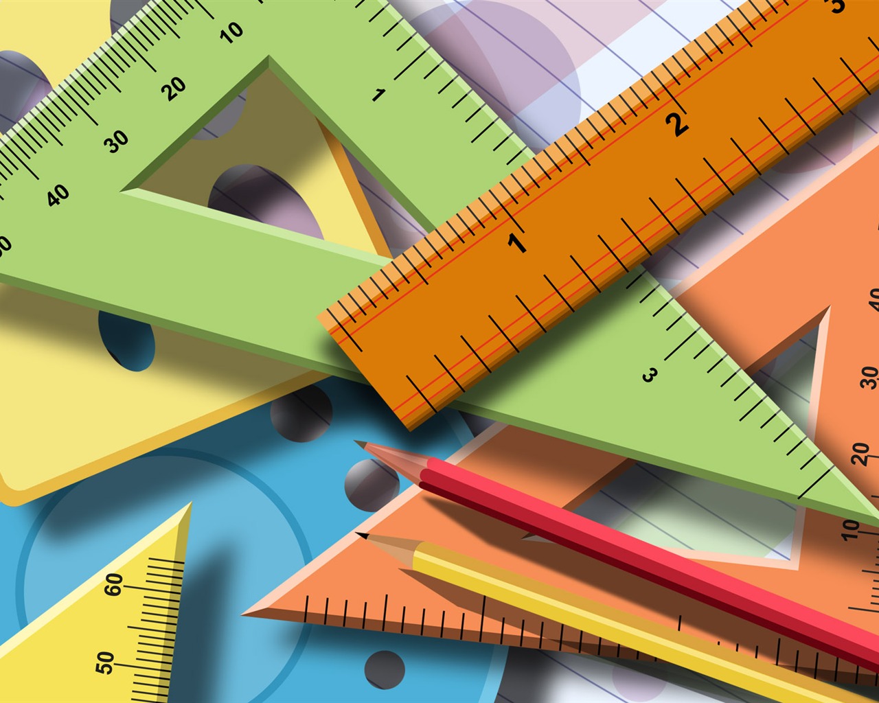 Vector illustration wallpaper (2) #13 - 1280x1024