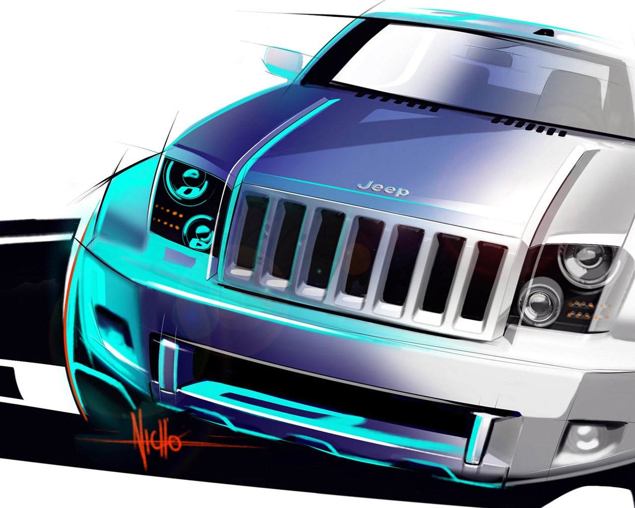 Jeep wallpaper album (3) #10 - 1280x1024
