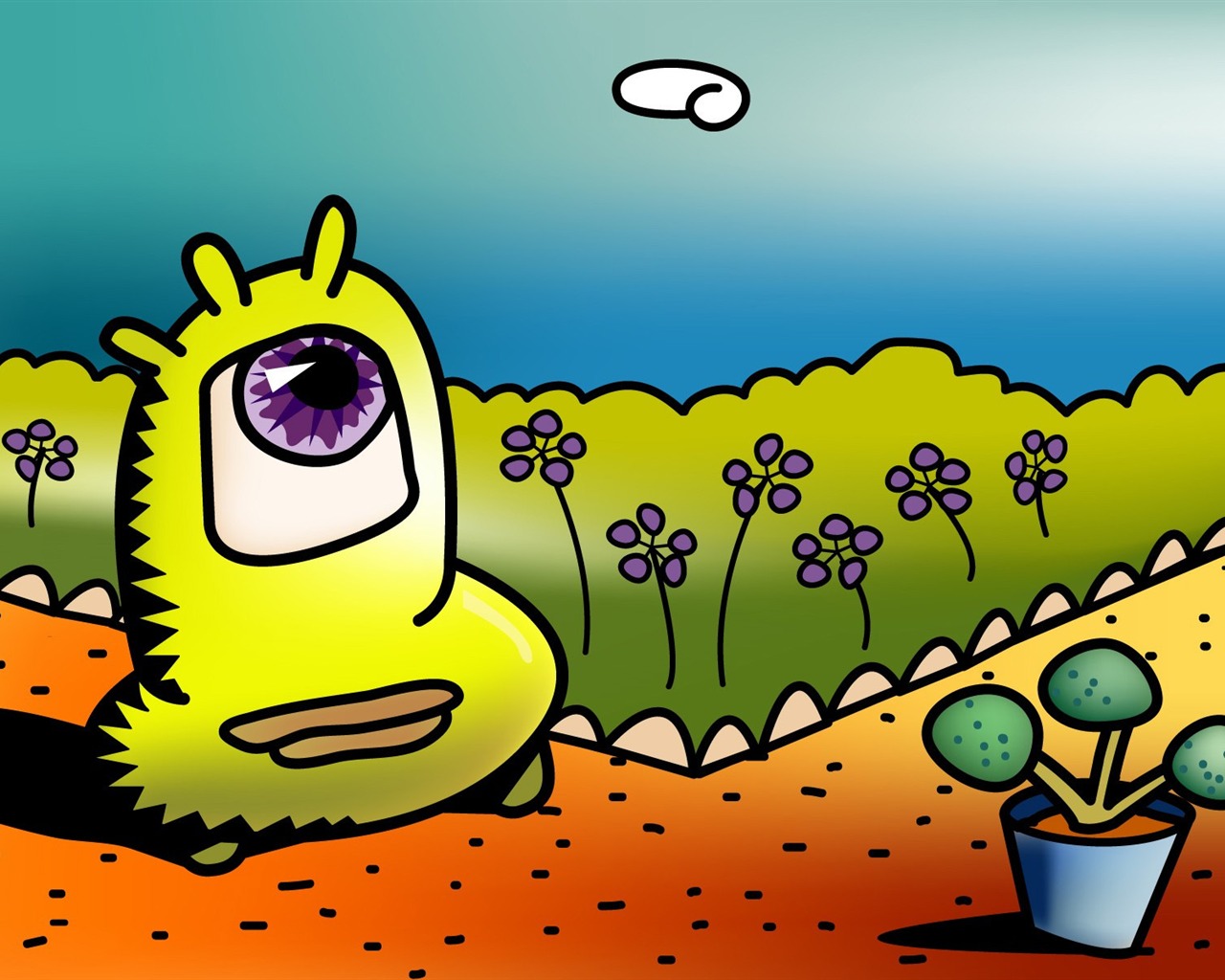 Blurburger HD Wallpaper (2) #17 - 1280x1024