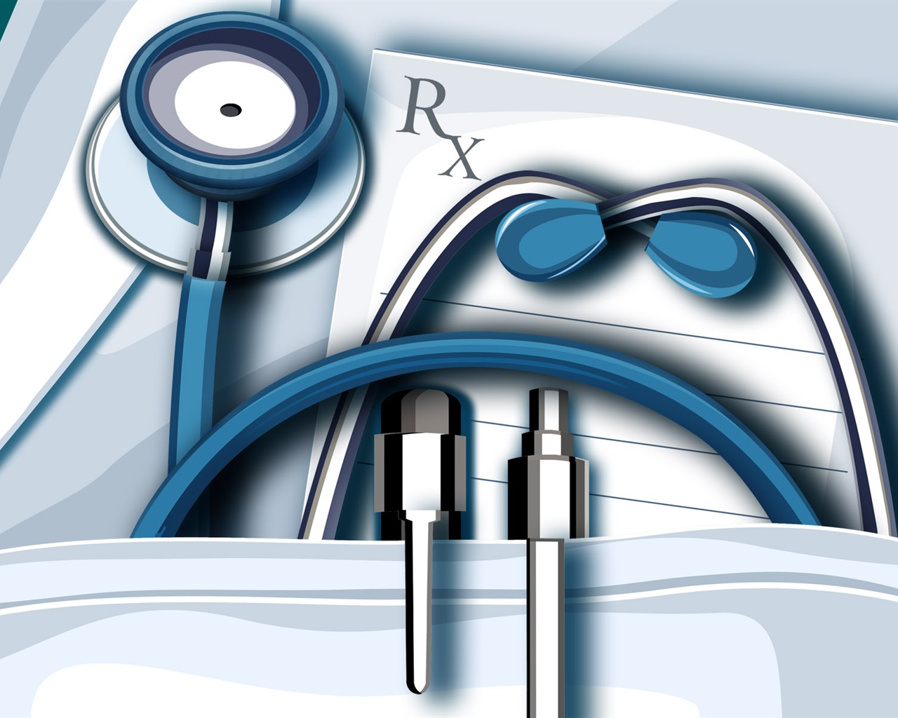 Vector illustration wallpaper (4) #19 - 1280x1024