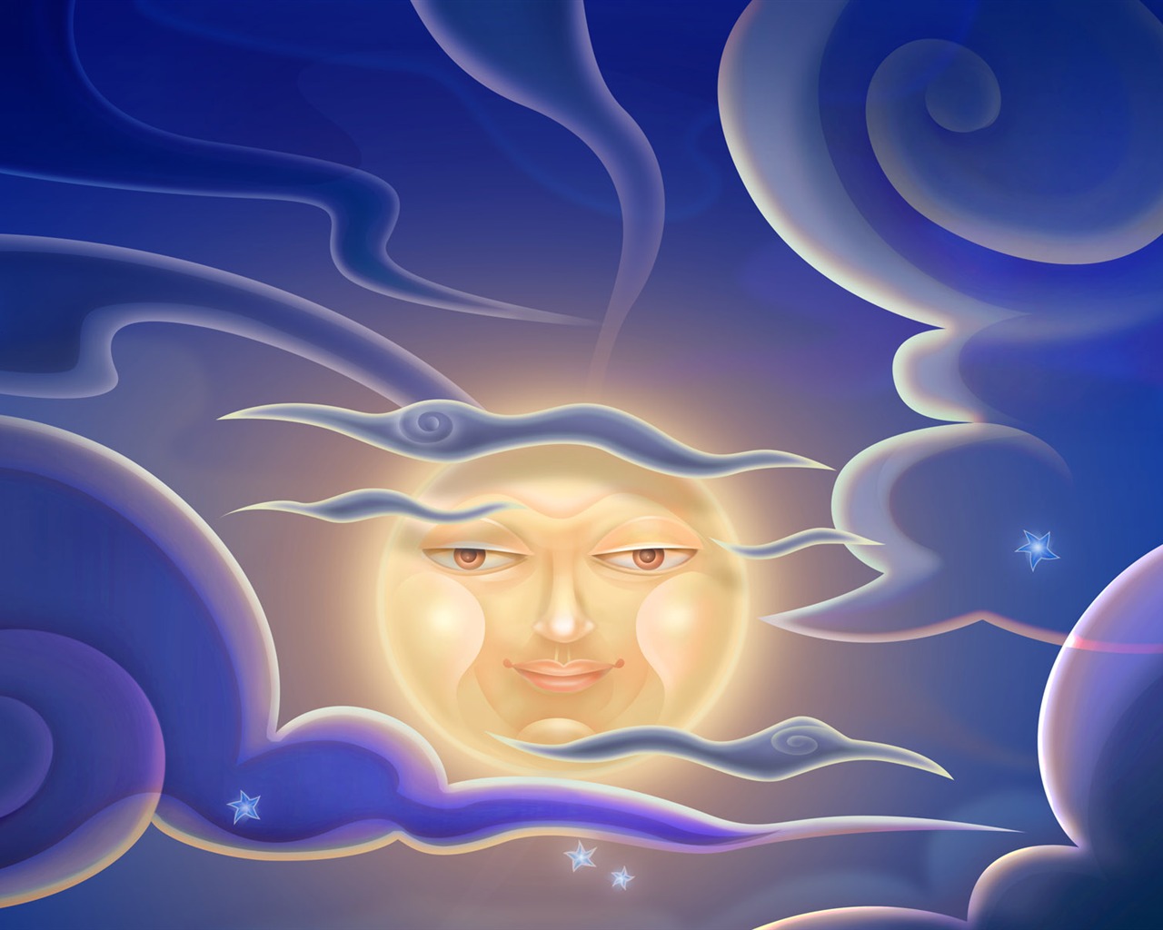 Vector illustration wallpaper (5) #13 - 1280x1024