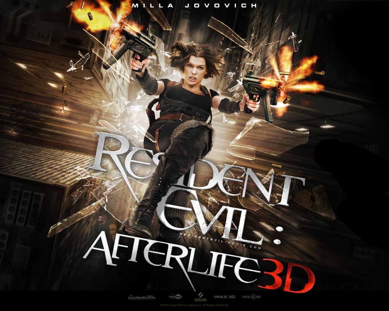 Resident Evil: posmrtný život HD wallpaper #1 - 1280x1024