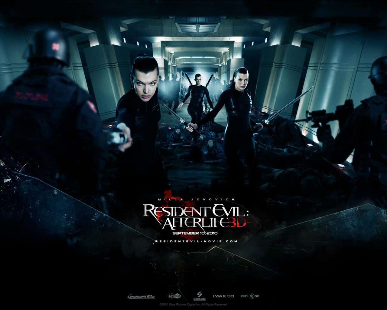 Resident Evil: Afterlife HD wallpaper #15 - 1280x1024