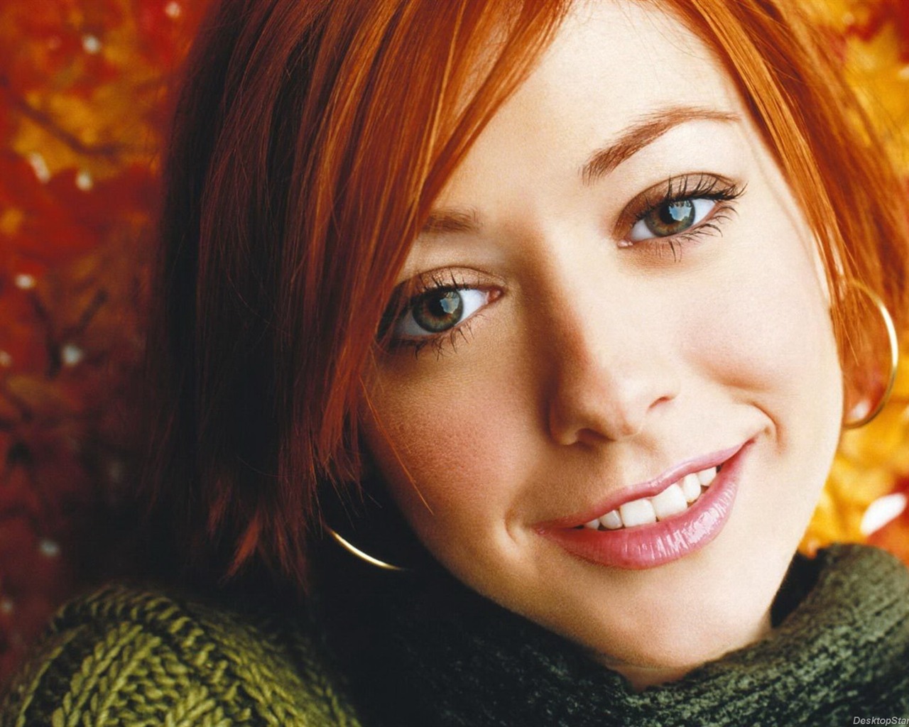 Alyson Hannigan 艾麗森·漢妮根 美女壁紙 #2 - 1280x1024