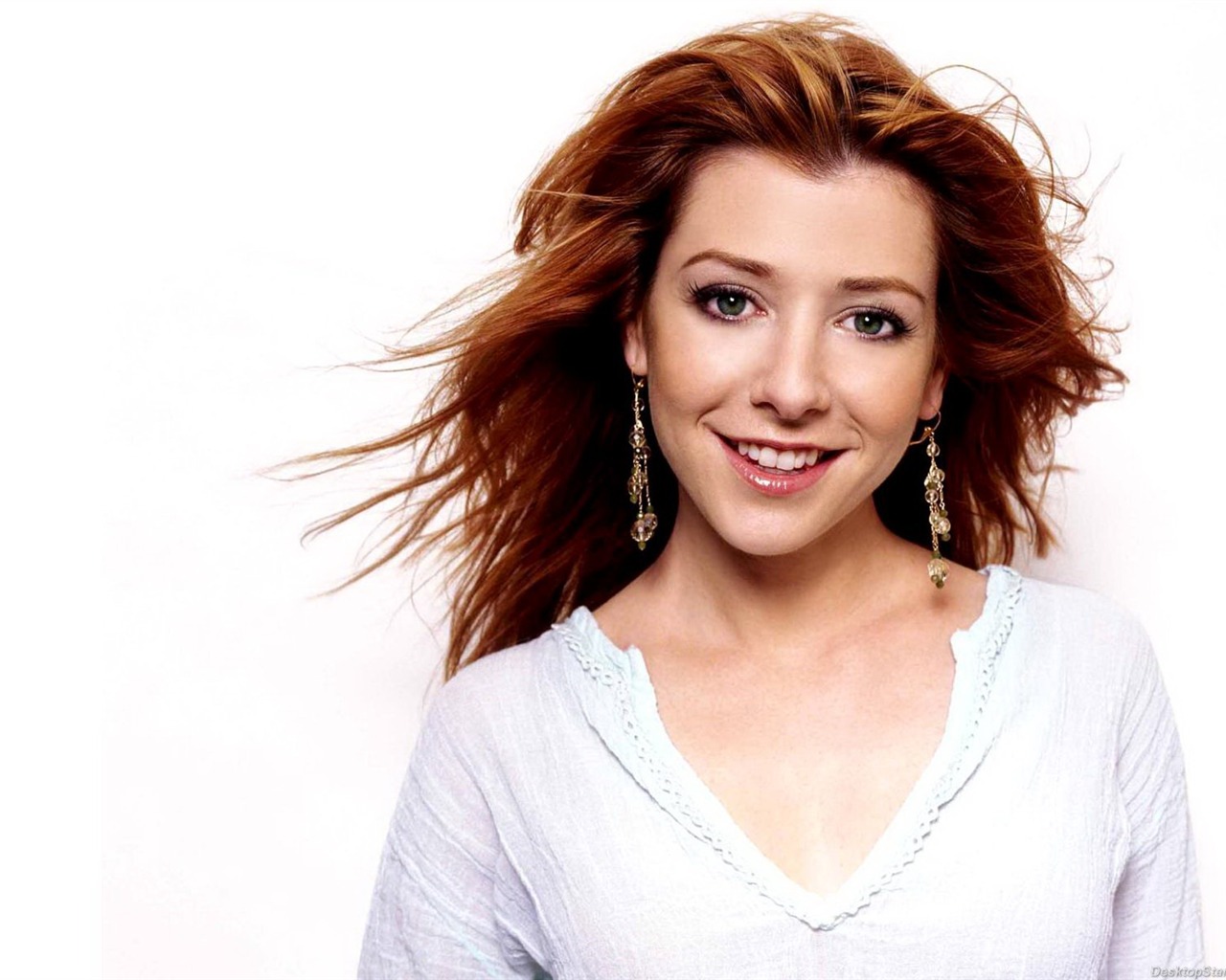Alyson Hannigan krásnou tapetu #5 - 1280x1024