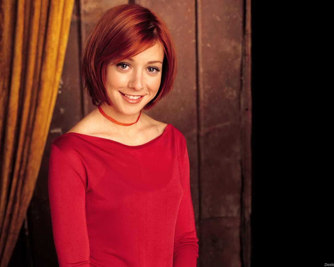 Alyson Hannigan krásnou tapetu #19 - 1280x1024