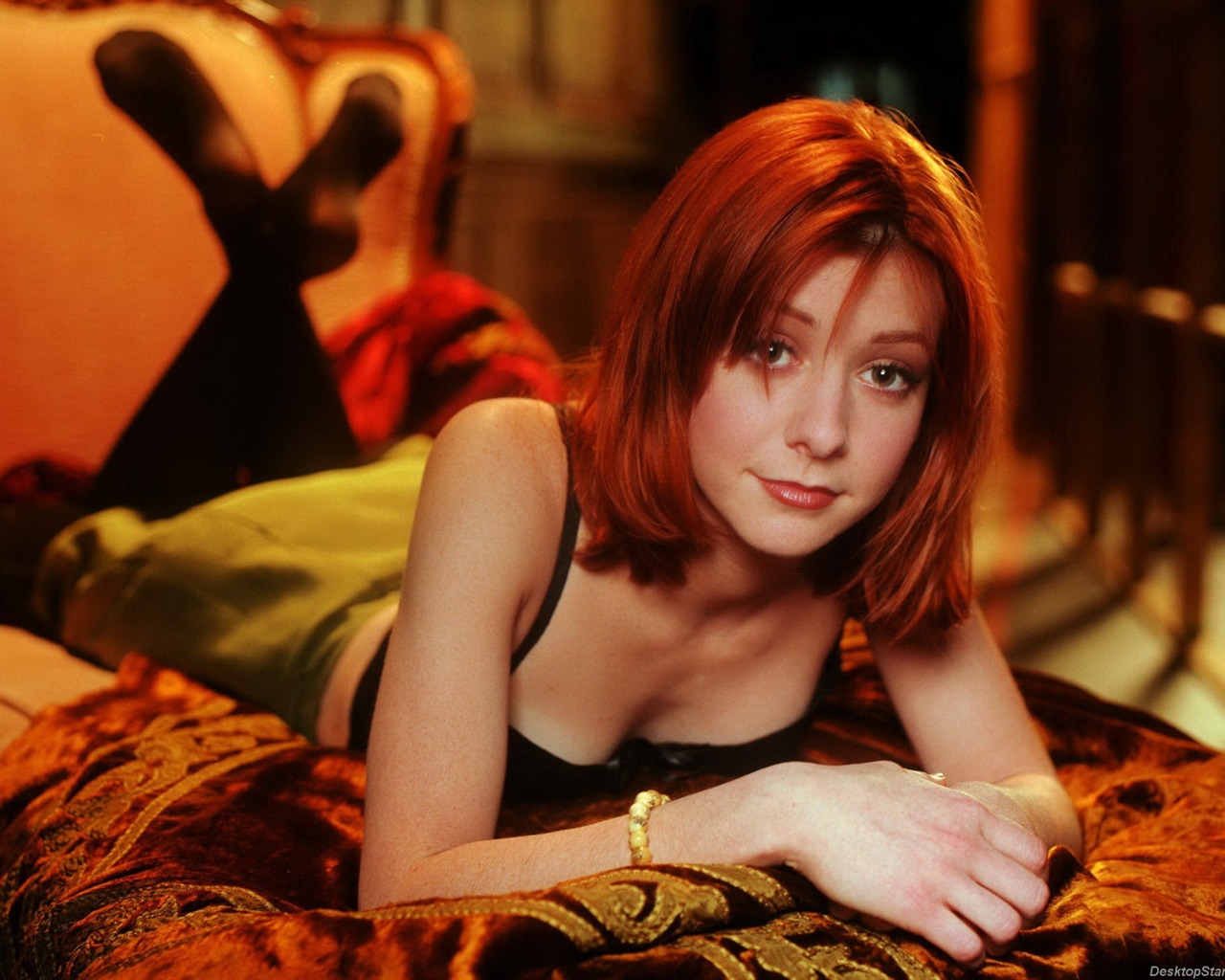 Alyson Hannigan krásnou tapetu #20 - 1280x1024