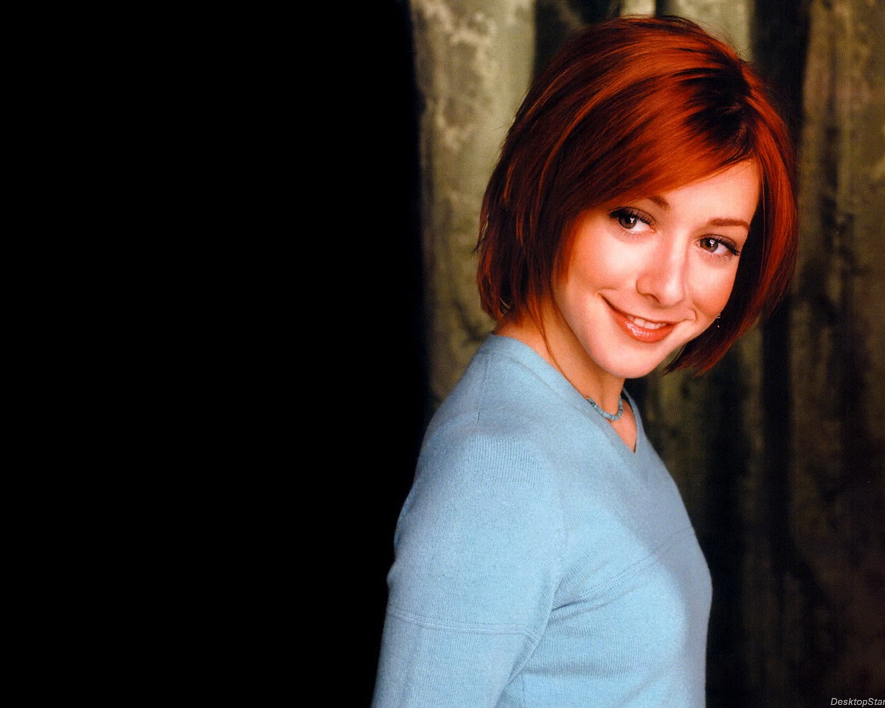 Alyson Hannigan krásnou tapetu #24 - 1280x1024