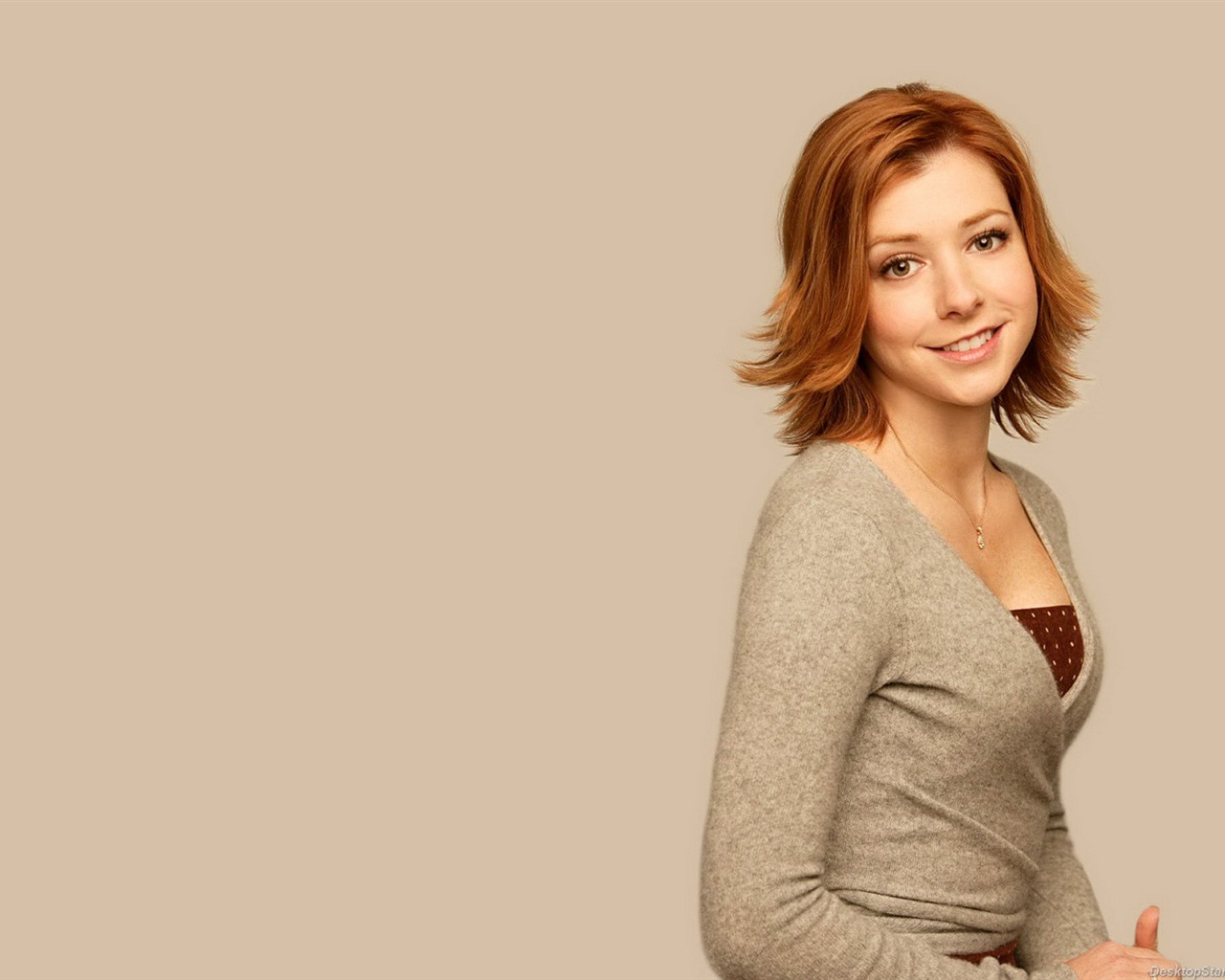 Alyson Hannigan krásnou tapetu #36 - 1280x1024