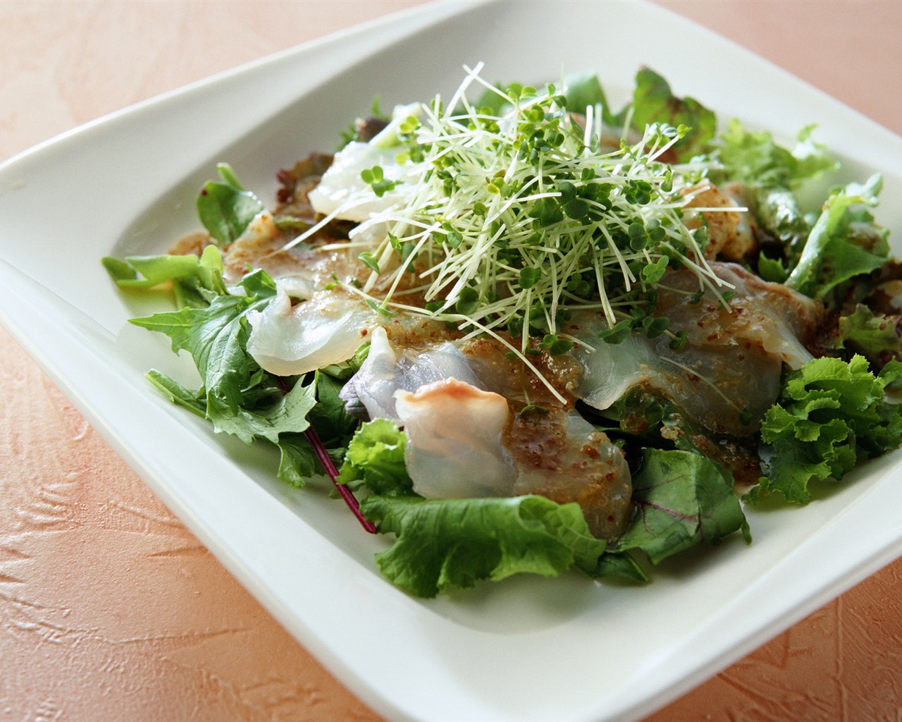 Gourmet večeře tapety (2) #7 - 1280x1024
