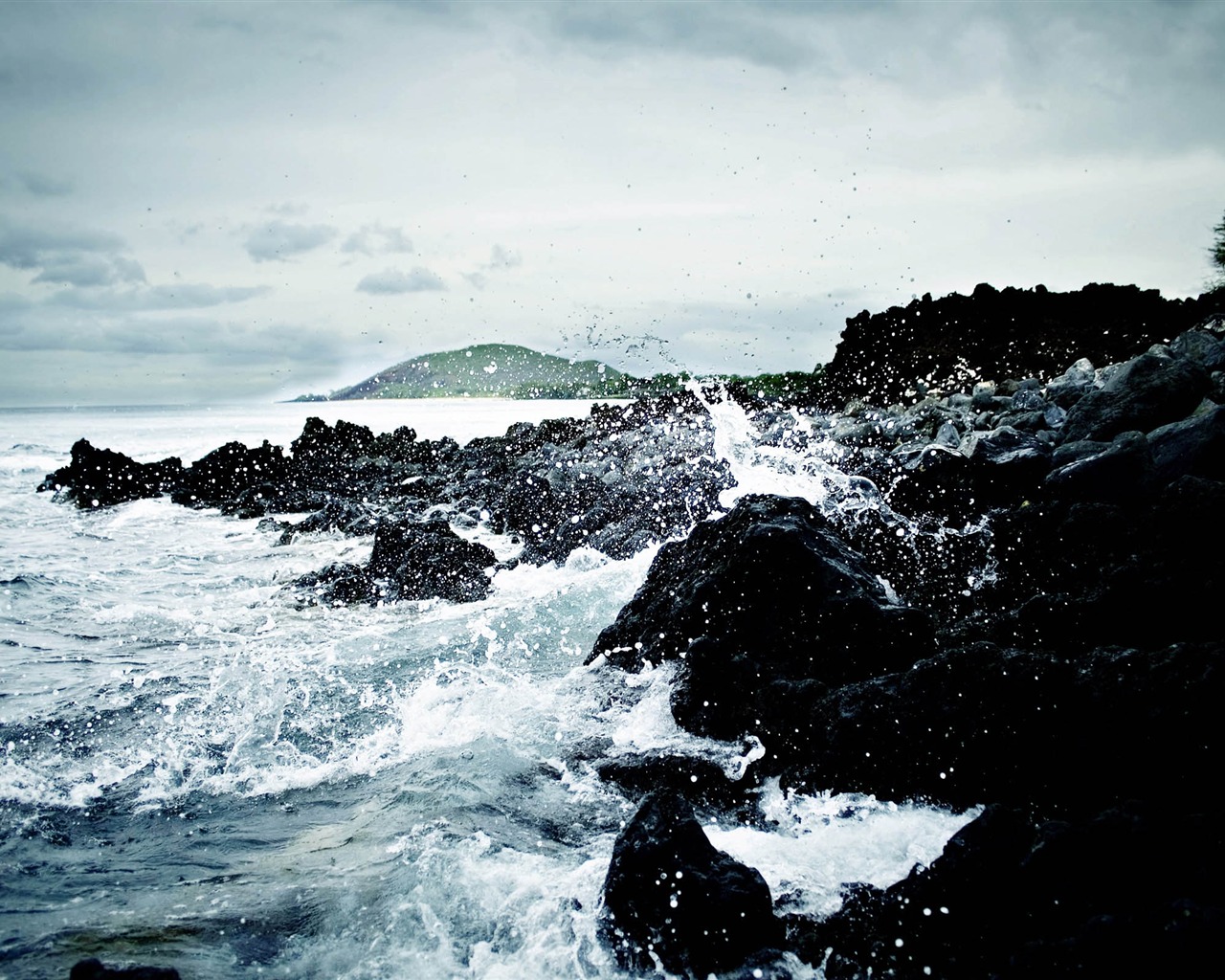 Large coastal coastal scenery wallpaper (2) #8 - 1280x1024