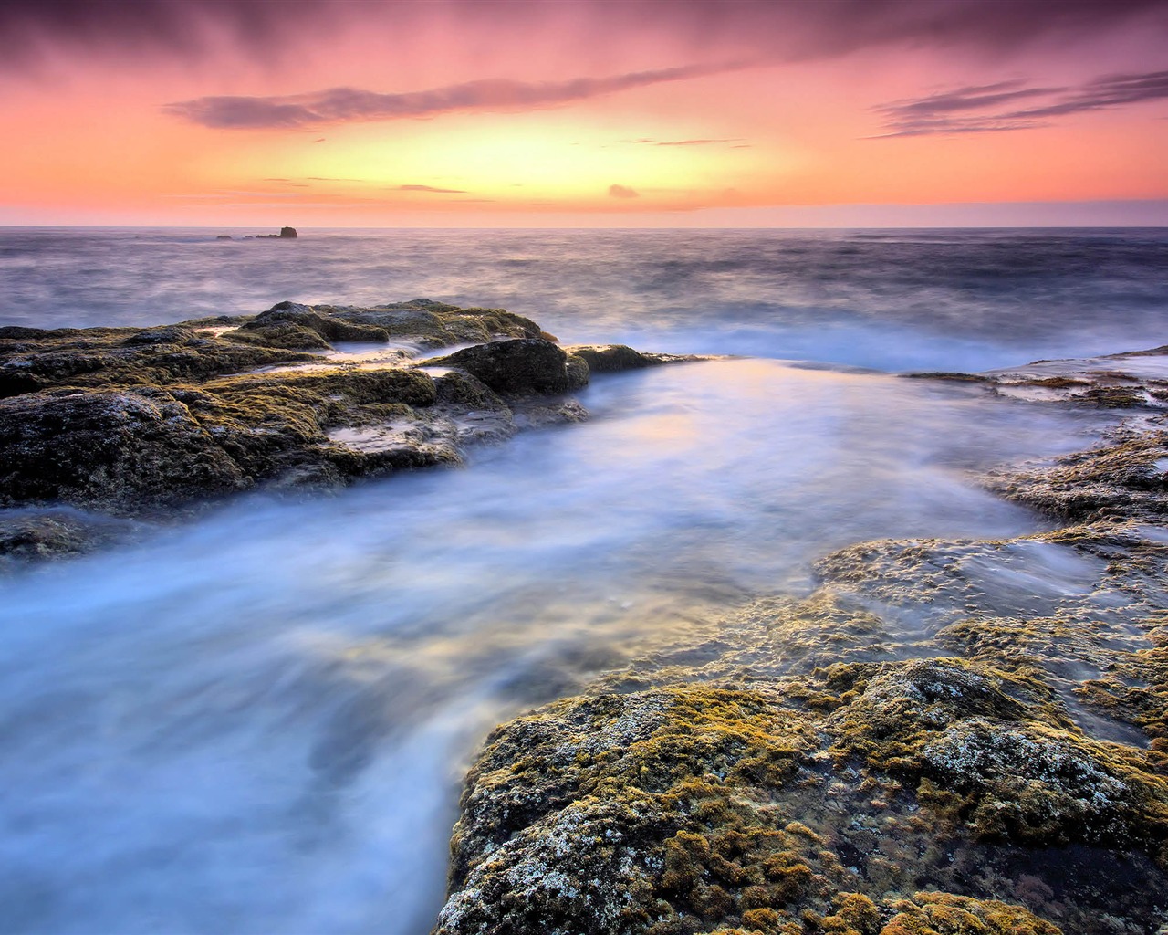 Large coastal coastal scenery wallpaper (2) #17 - 1280x1024