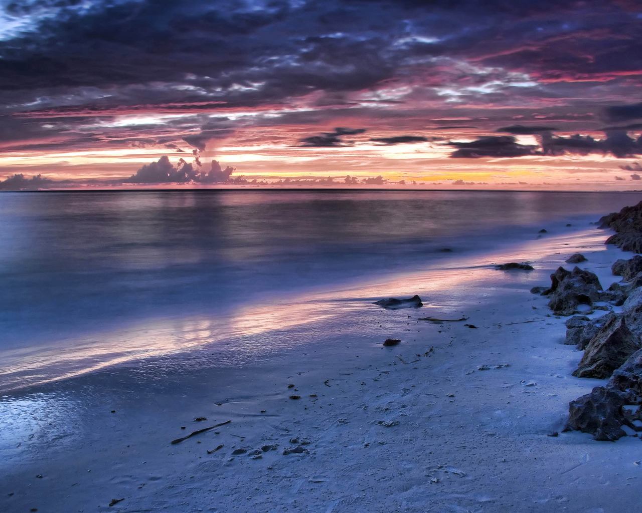Large coastal coastal scenery wallpaper (2) #18 - 1280x1024