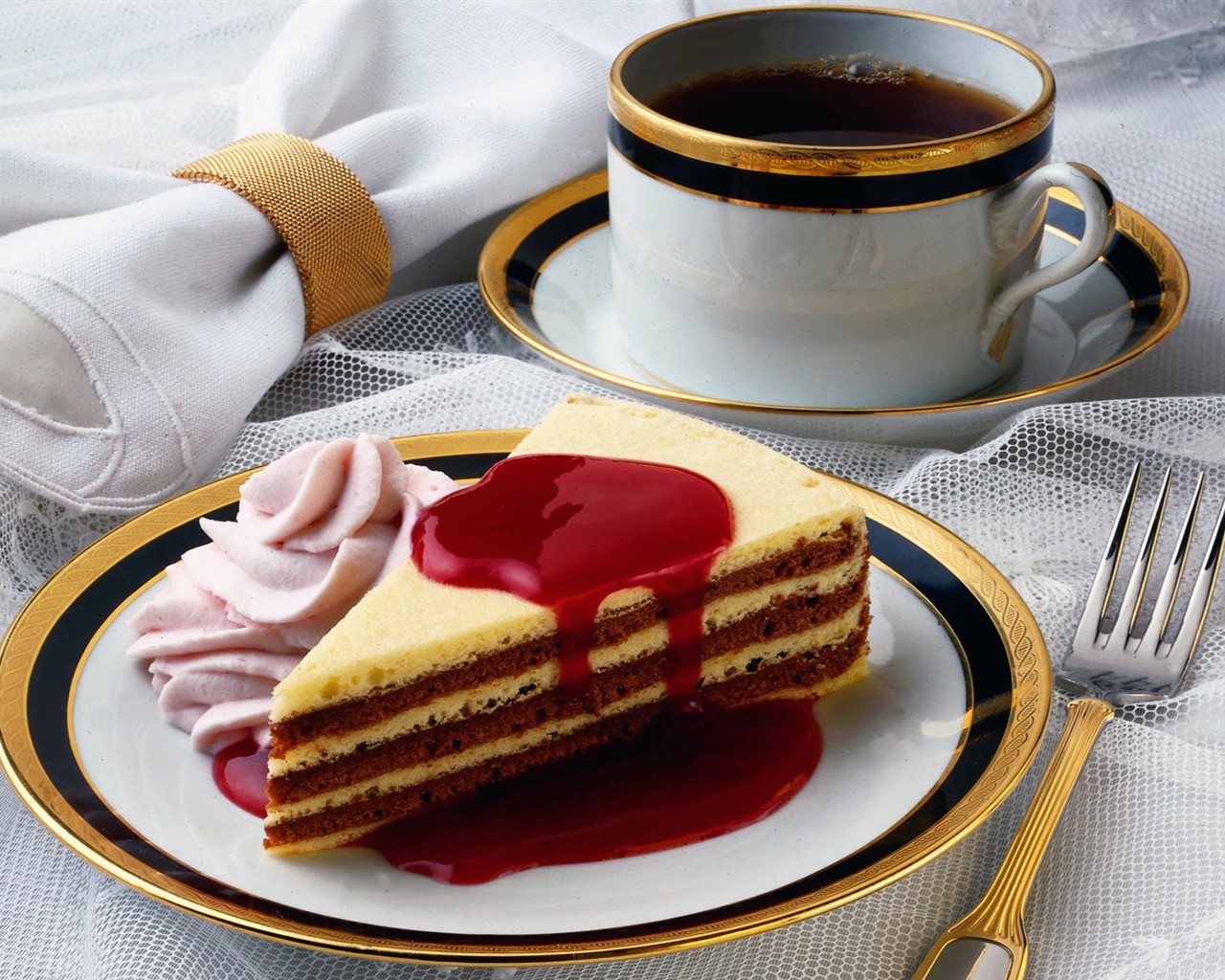 Gourmet večeře tapety (3) #13 - 1280x1024