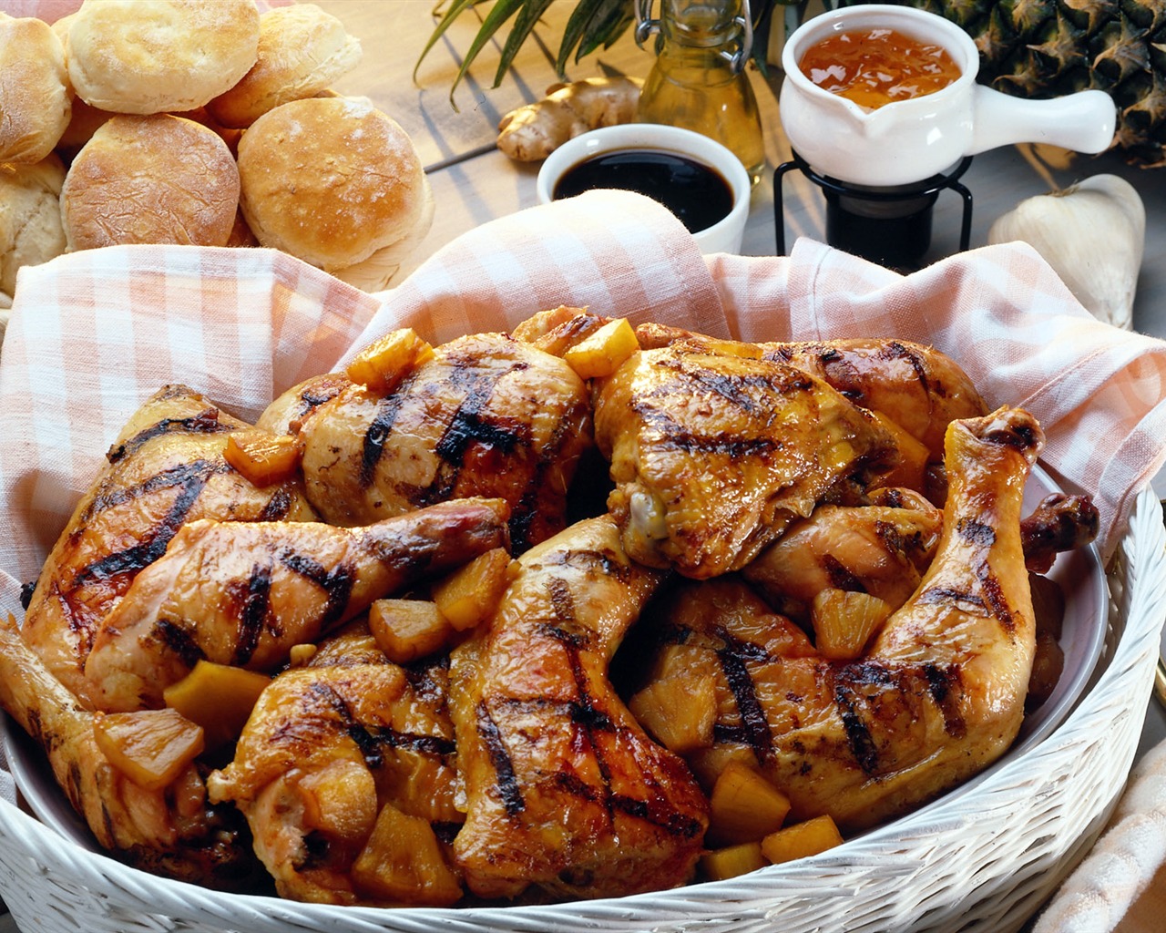 Gourmet dinner wallpaper (3) #15 - 1280x1024
