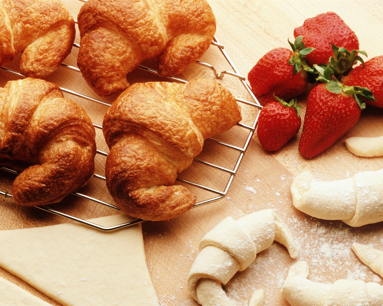 Gourmet dinner wallpaper (5) #5 - 1280x1024