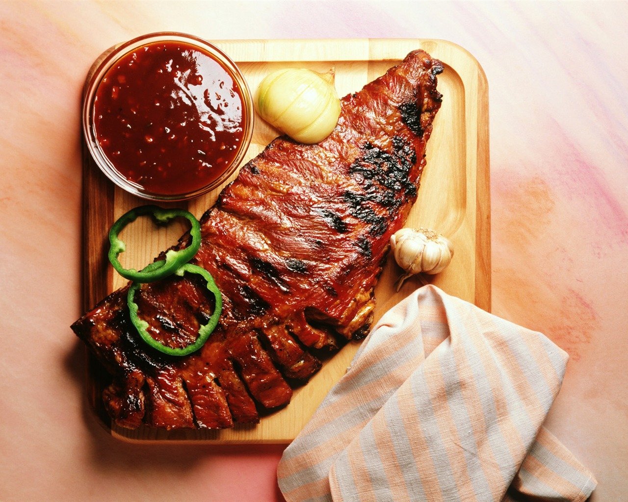Gourmet dinner wallpaper (5) #17 - 1280x1024