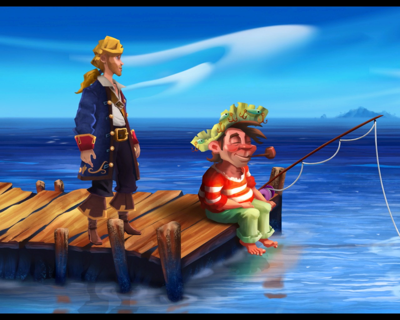 Monkey Island game wallpaper #2 - 1280x1024