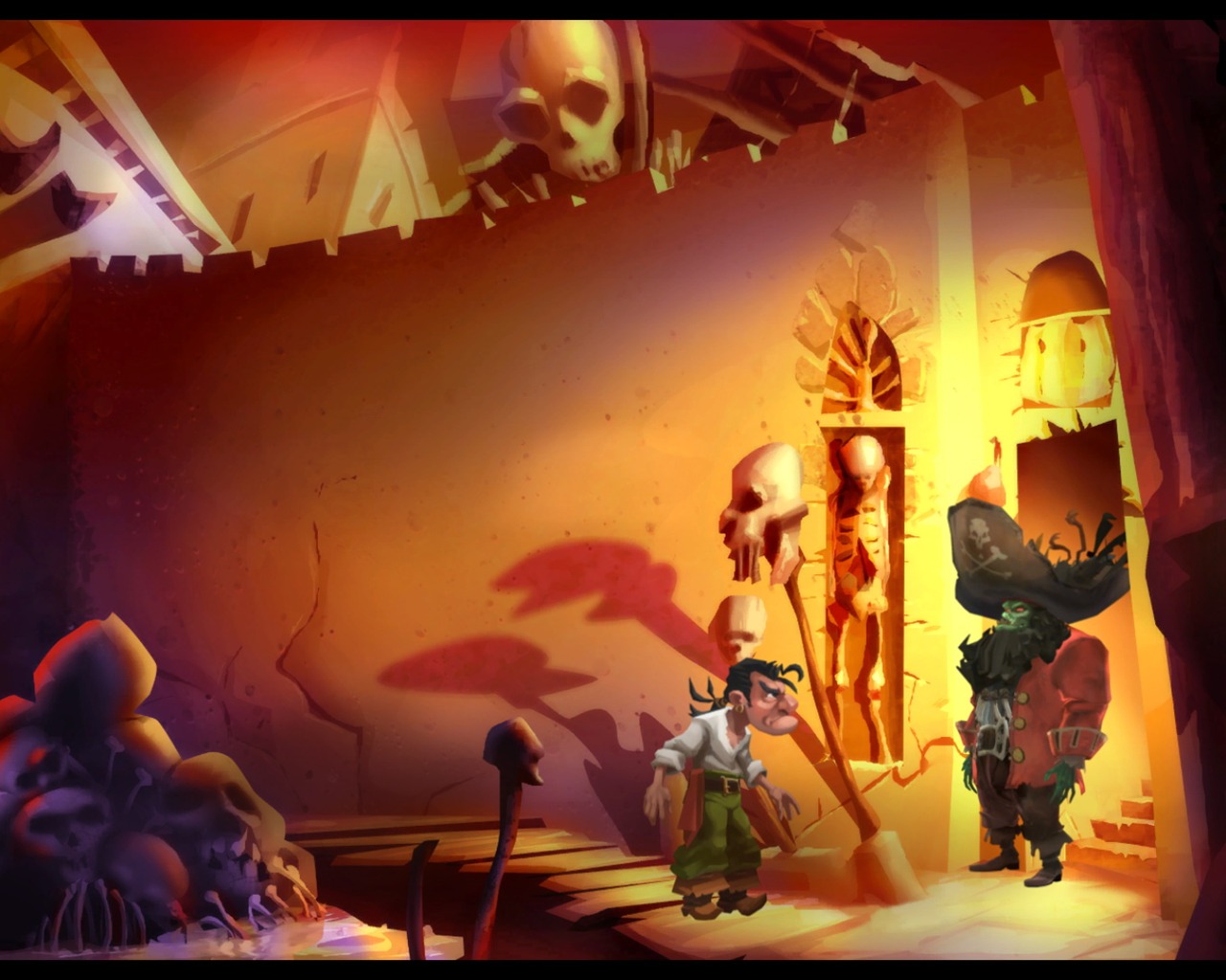 Monkey Island hra wallpaper #9 - 1280x1024