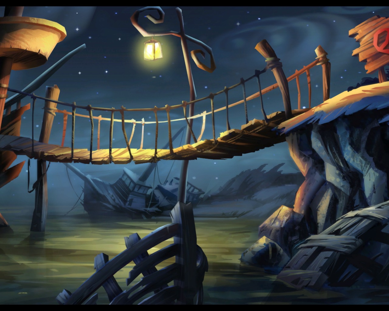 Monkey Island game wallpaper #12 - 1280x1024