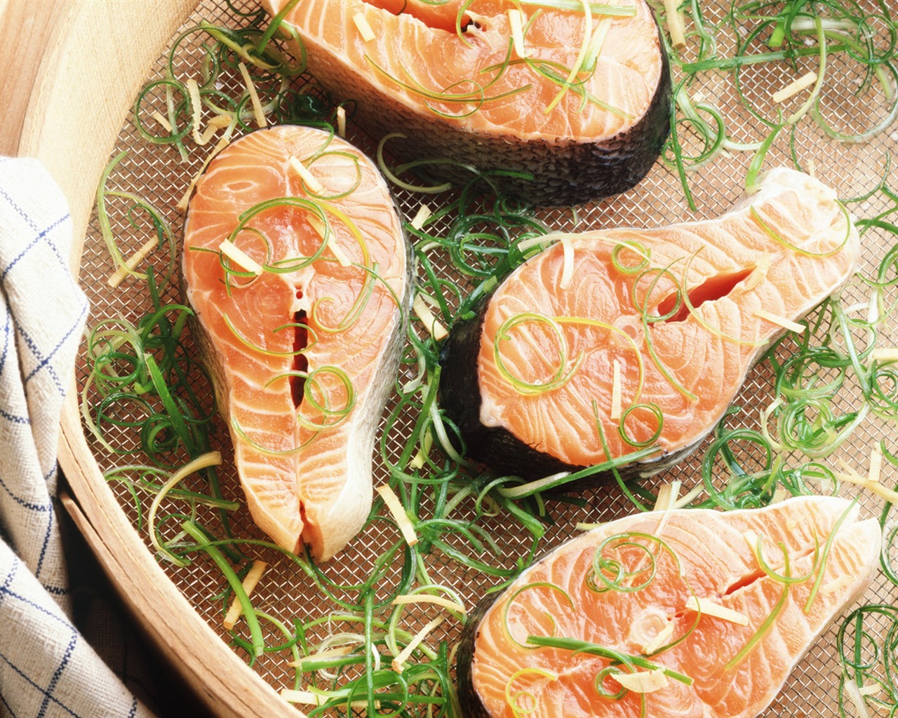 Gourmet večeře tapety (6) #19 - 1280x1024
