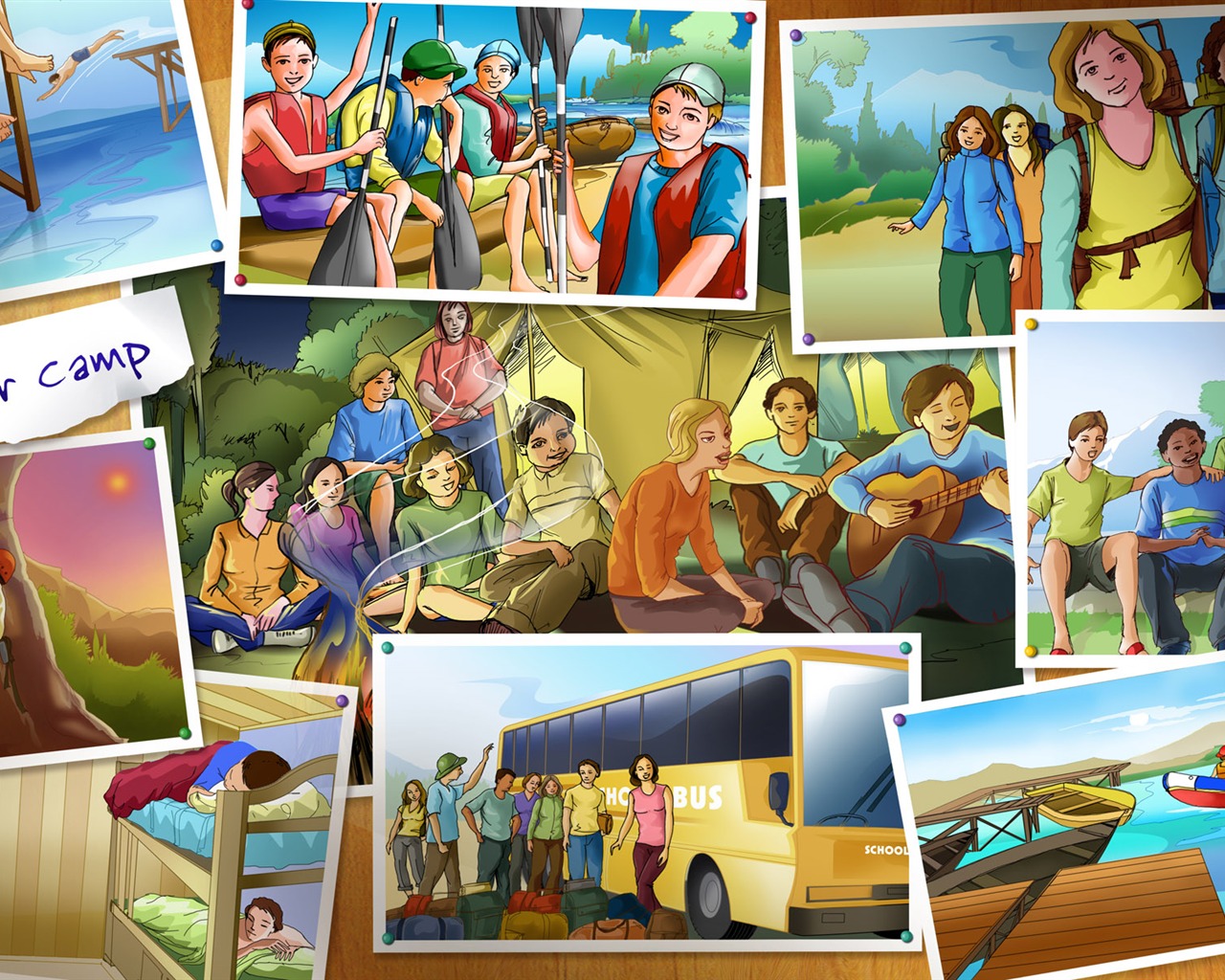 Cartoon wallpapers (1) #18 - 1280x1024