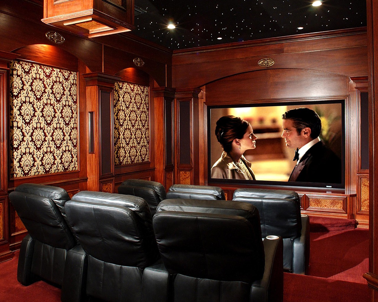 Home Theater wallpaper (2) #4 - 1280x1024