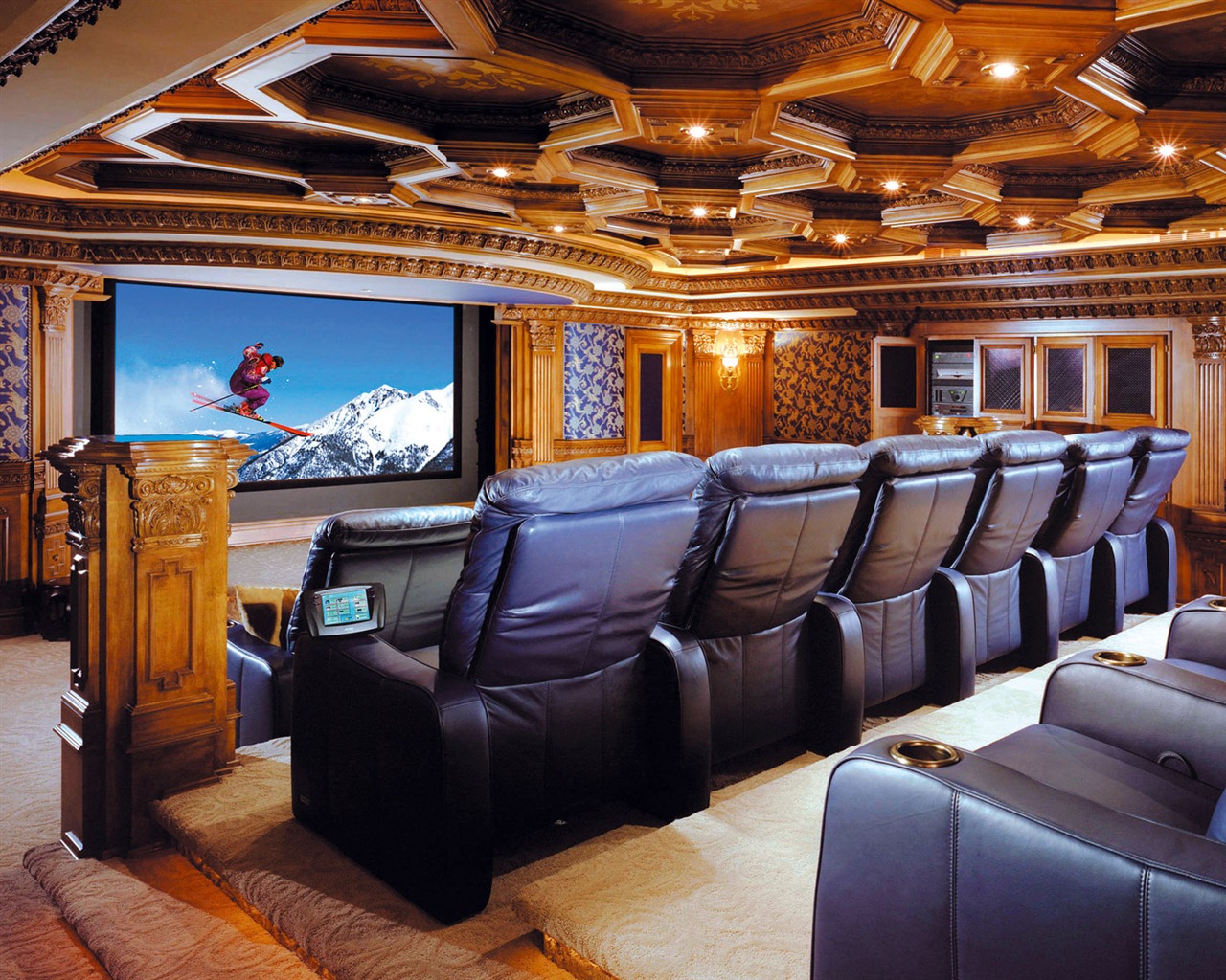 Home Theater wallpaper (2) #9 - 1280x1024