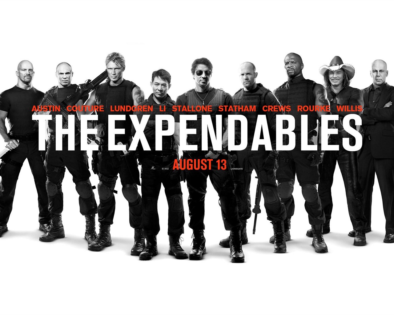 The Expendables 敢死隊 高清壁紙 #15 - 1280x1024