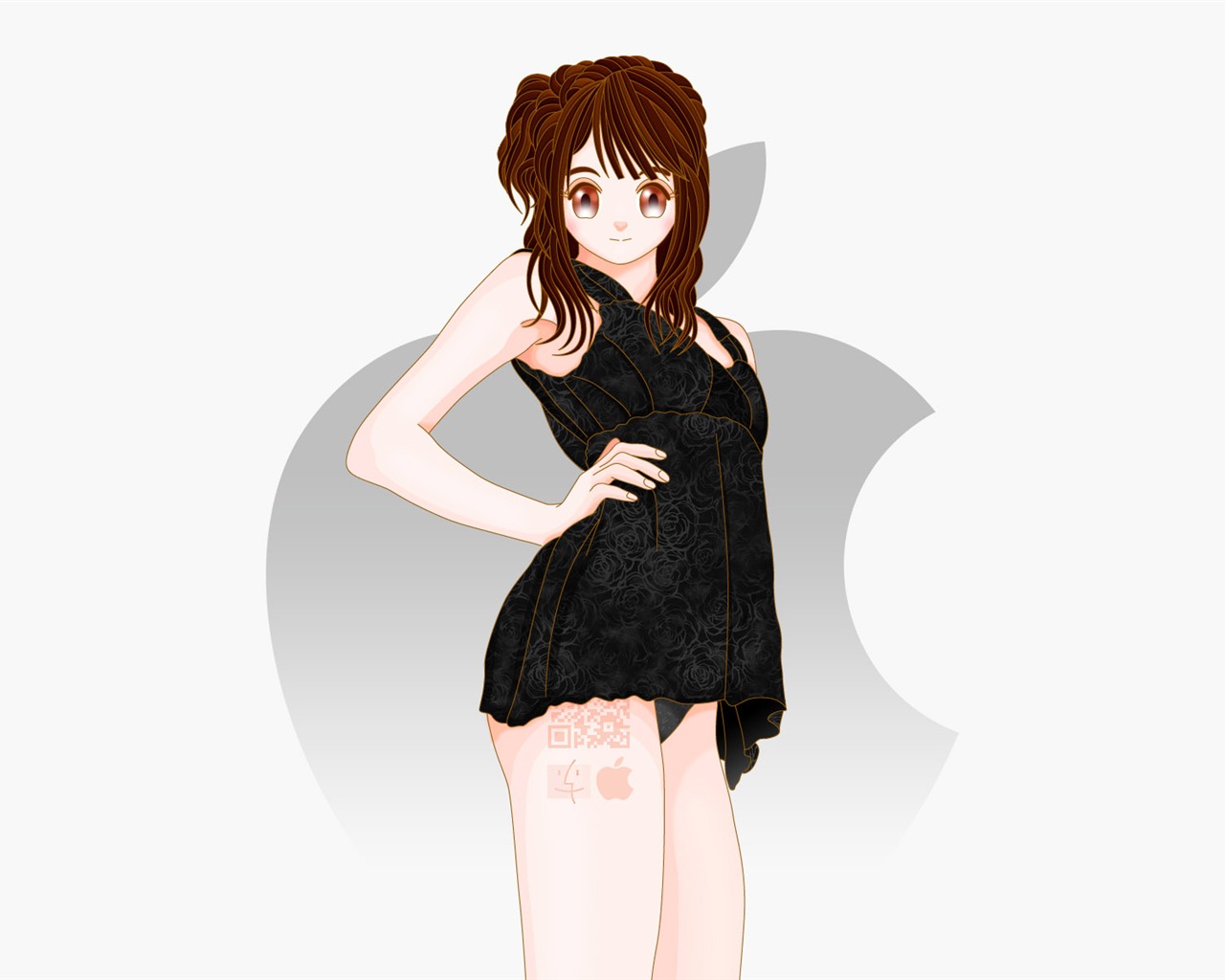 MAC girls wallpaper (2) #13 - 1280x1024