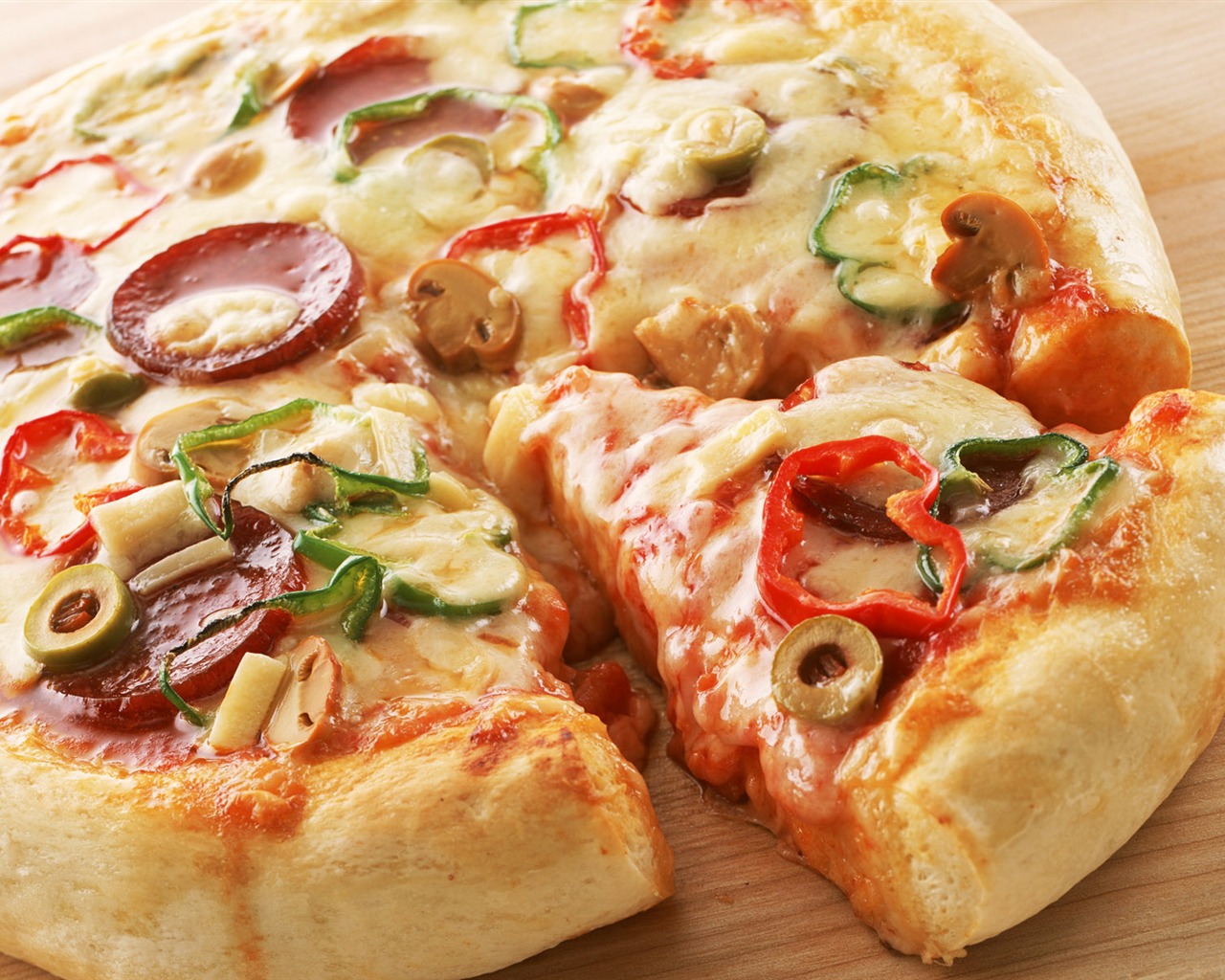 Fondos de pizzerías de Alimentos (1) #6 - 1280x1024