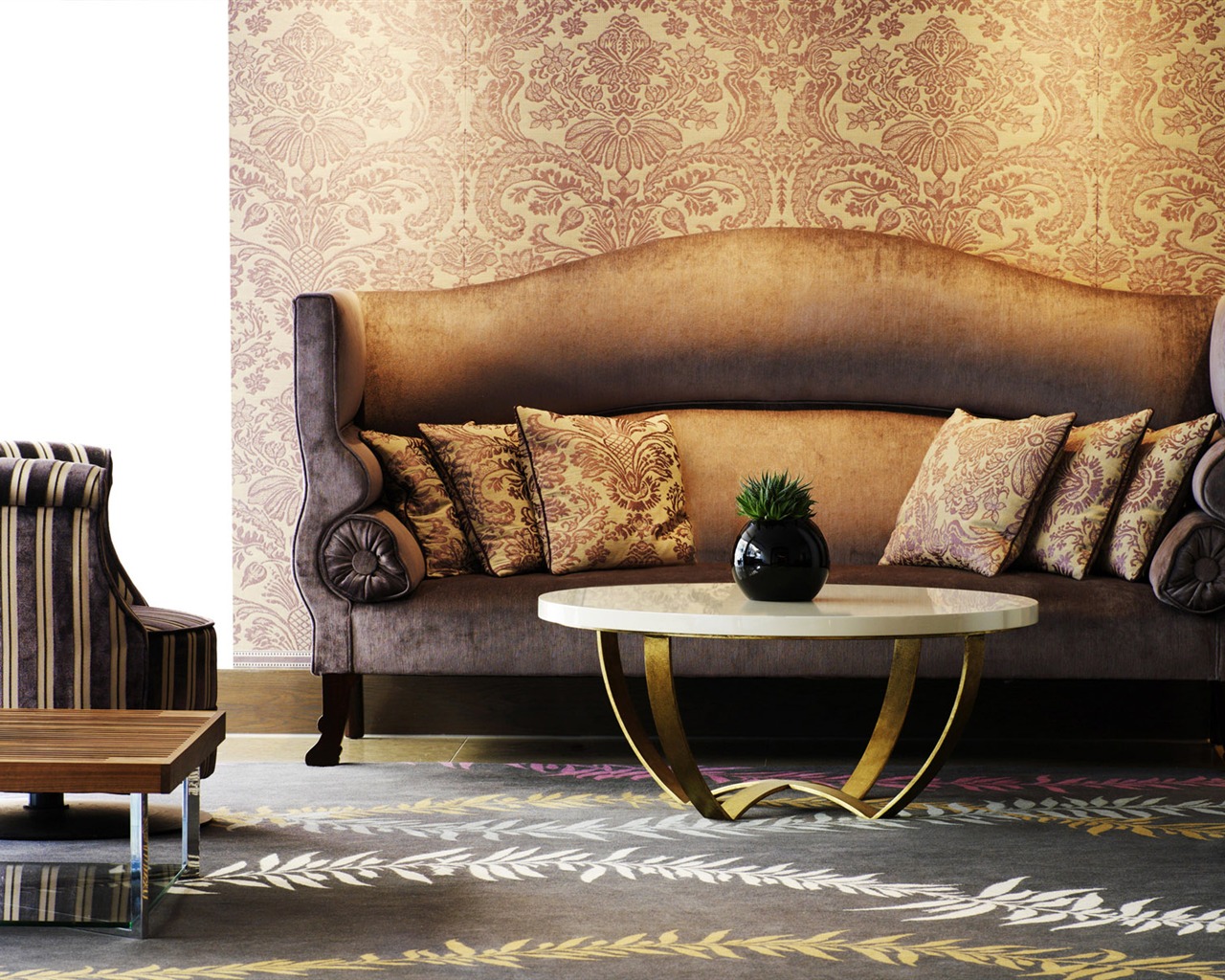 Living Room Photo Wallpaper (5) #3 - 1280x1024