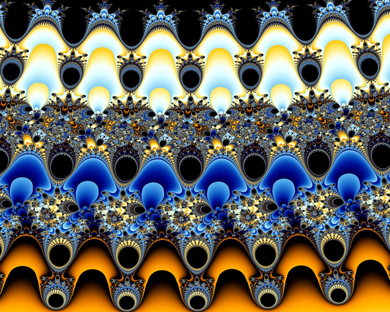 Super Bright Muster Tapete (1) #19 - 1280x1024