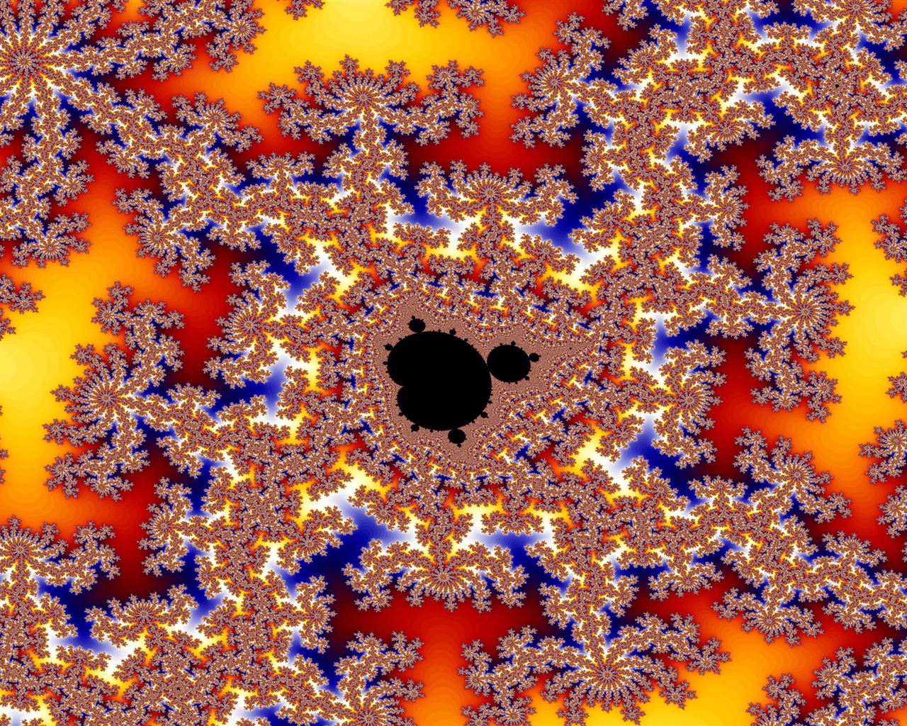 Super Bright Muster Tapete (2) #12 - 1280x1024